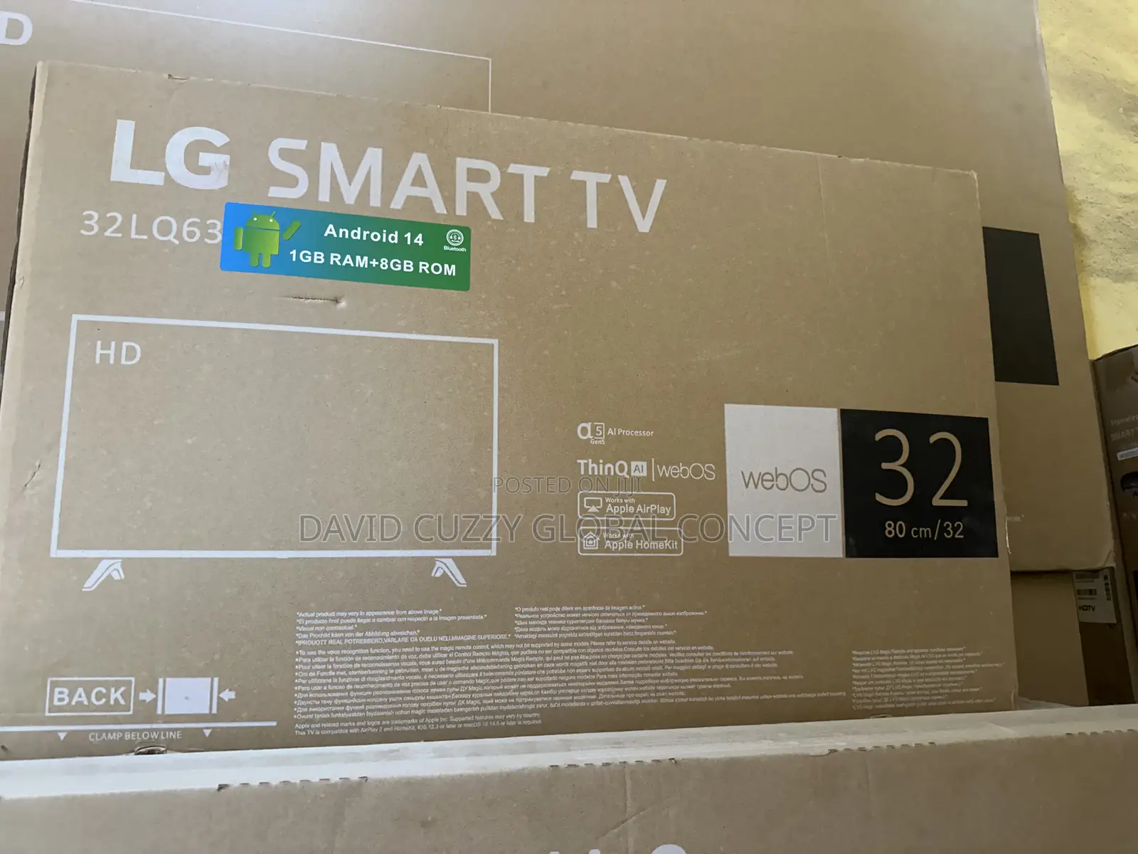 Lg 32 Inches Smart Frameless Tv