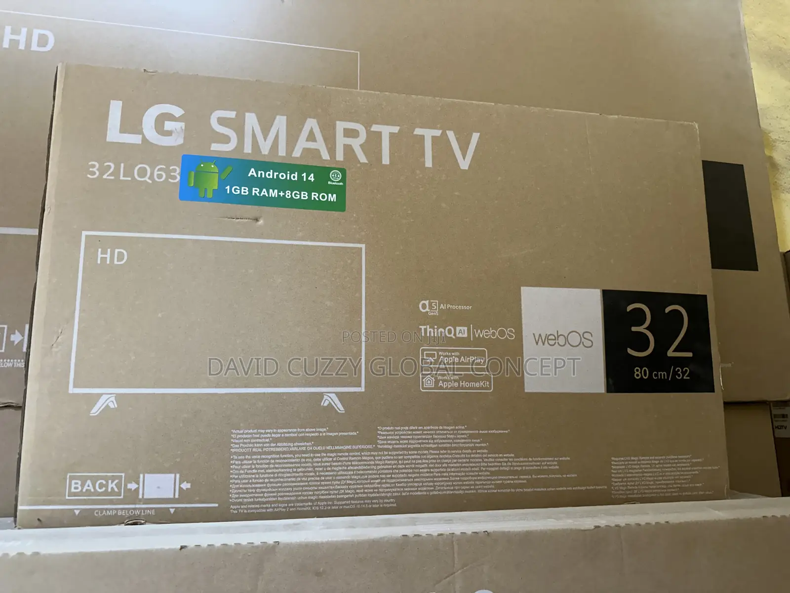 Lg 32 Inches Smart Frameless Tv