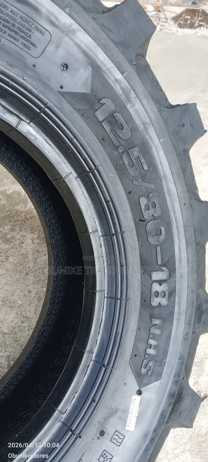 12.5/80-18 Blessway Tyre