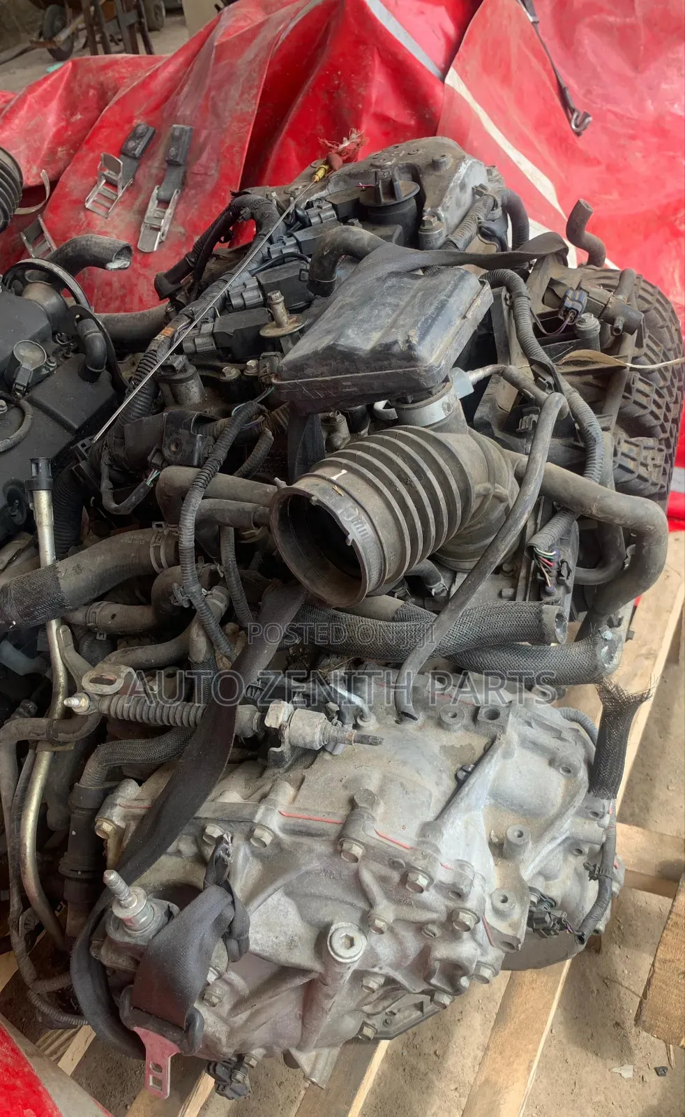 Nissan Altima 2015 Complete Engine Gearbox 10pin