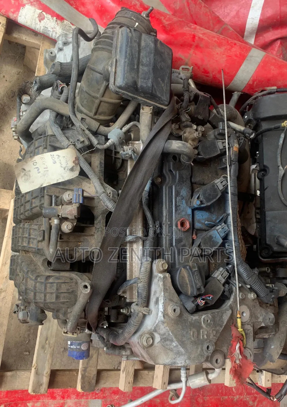 Nissan Altima 2015 Complete Engine Gearbox 10pin