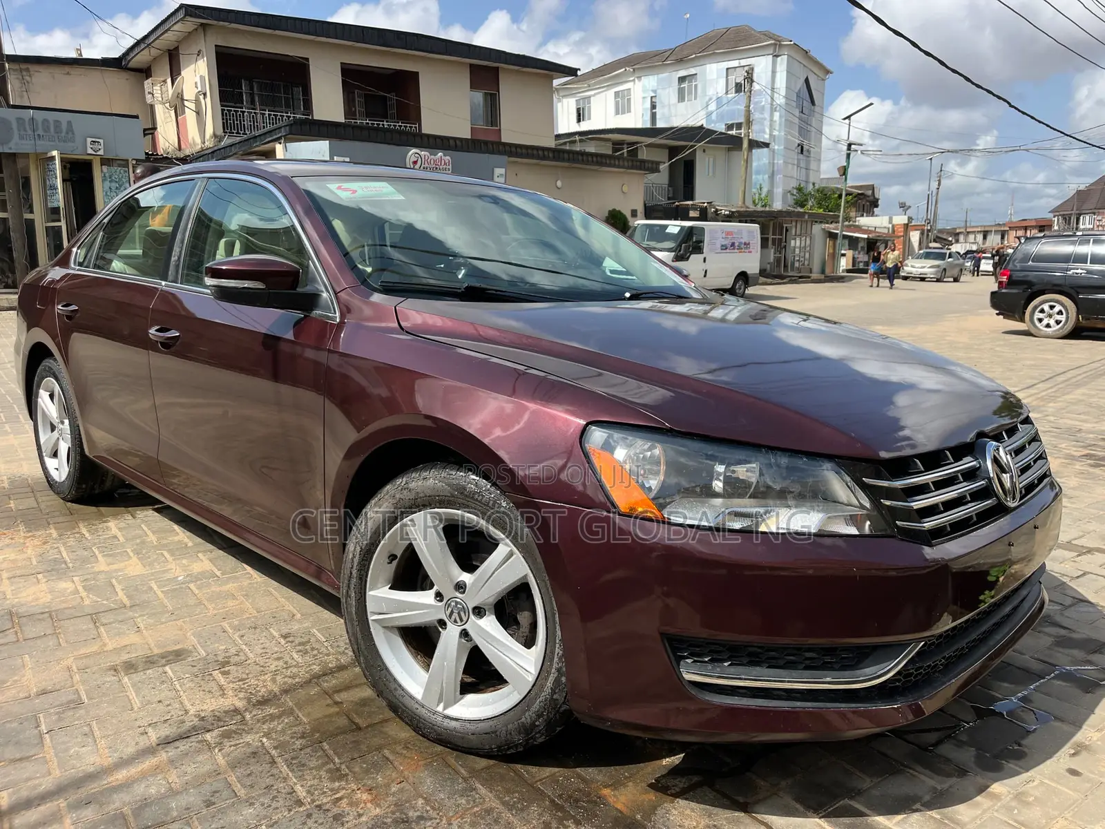 Volkswagen Passat SE with Sunroof 2013 Burgundy