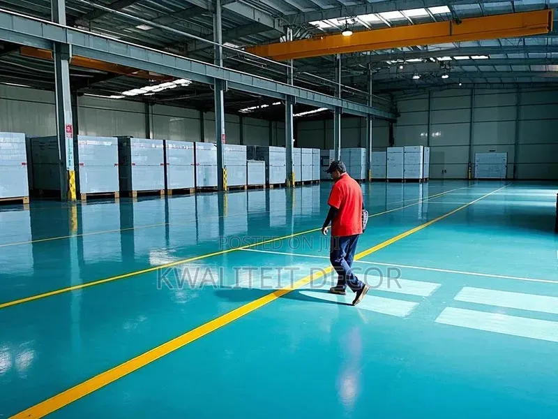 Epoxy Flooring Installation at Escalation Ngwa
