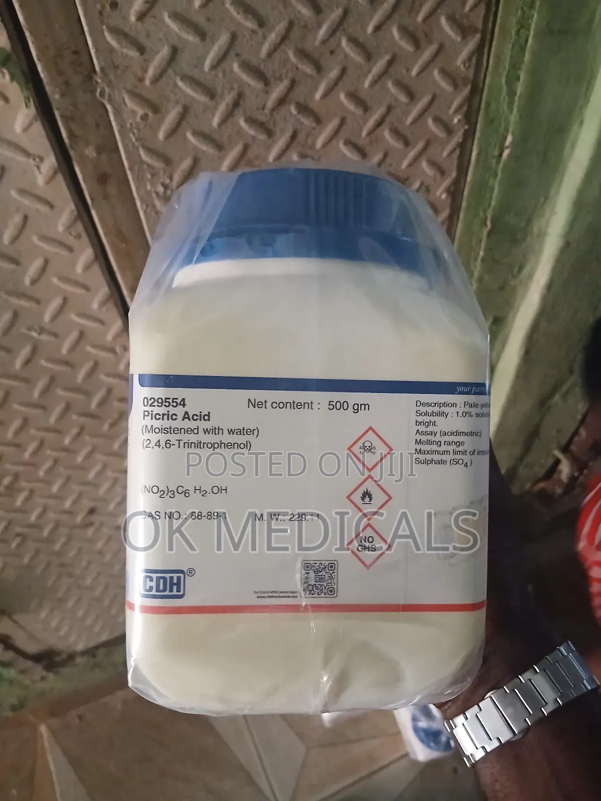 Picric Acid 500 Gm