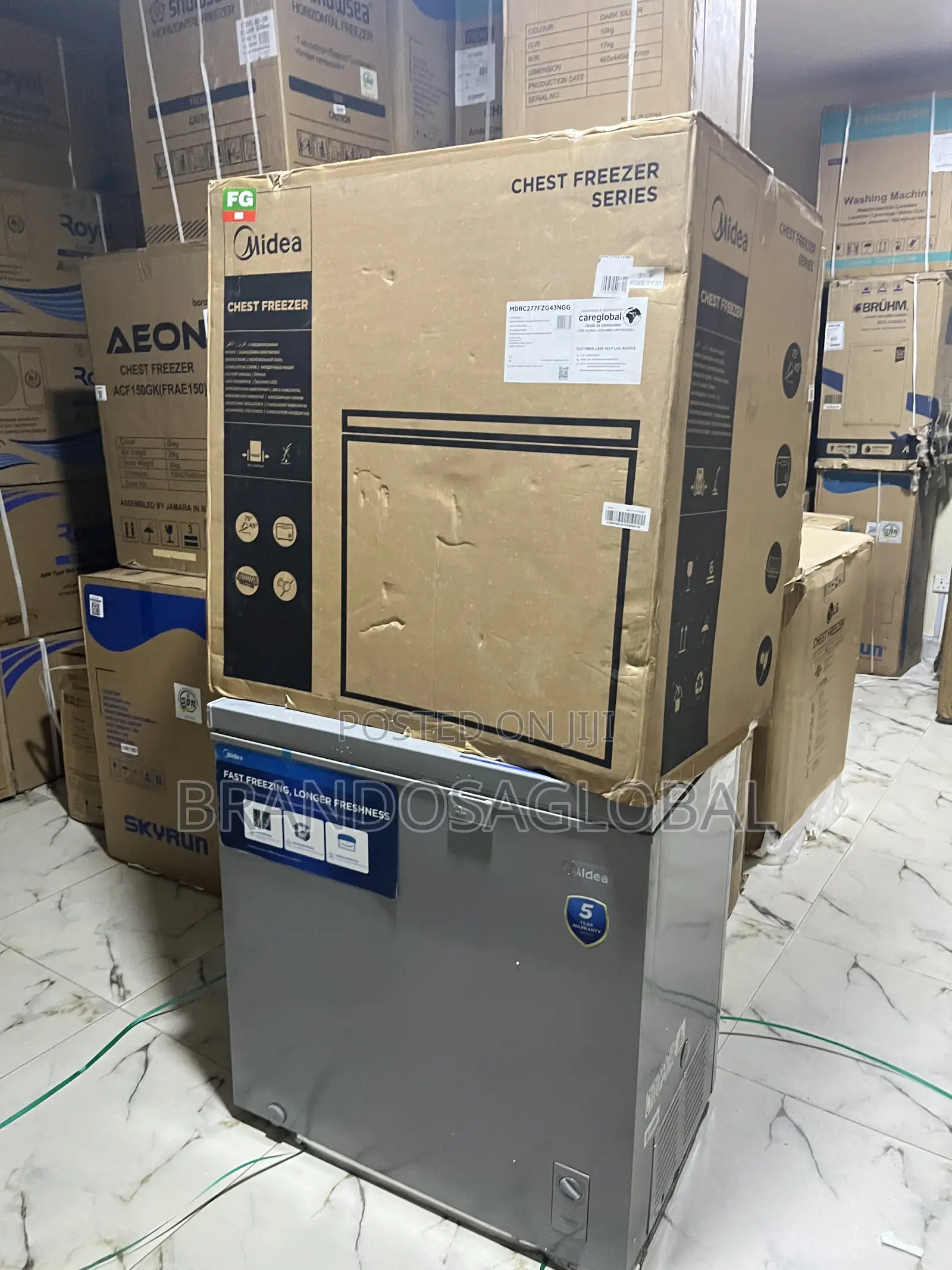Midea Chest Freezer 197l Mdrc277fzg43ngg – Strong Freezing Performance