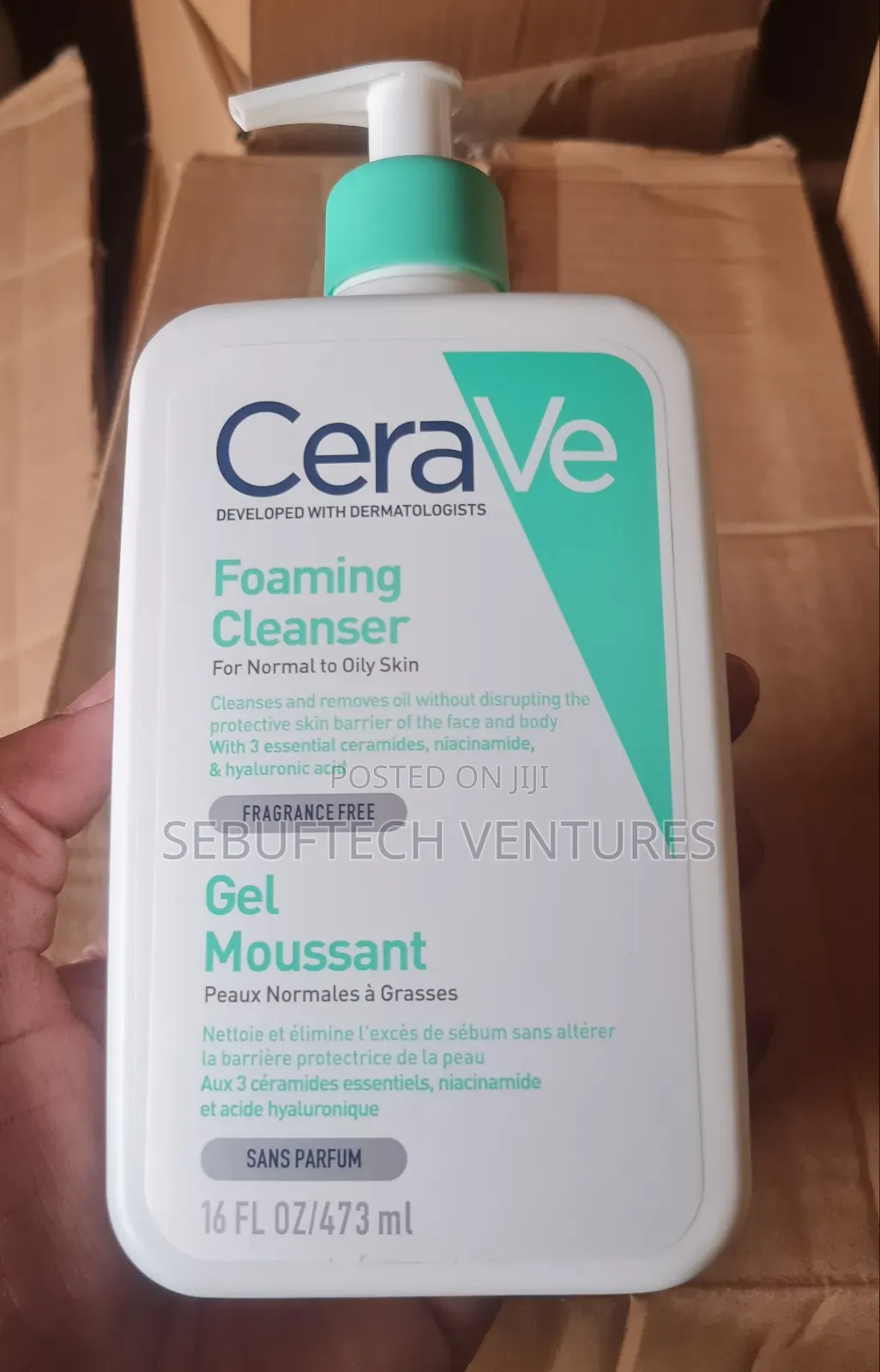 Cerave Foaming Cleanser - Big Size - 473ml
