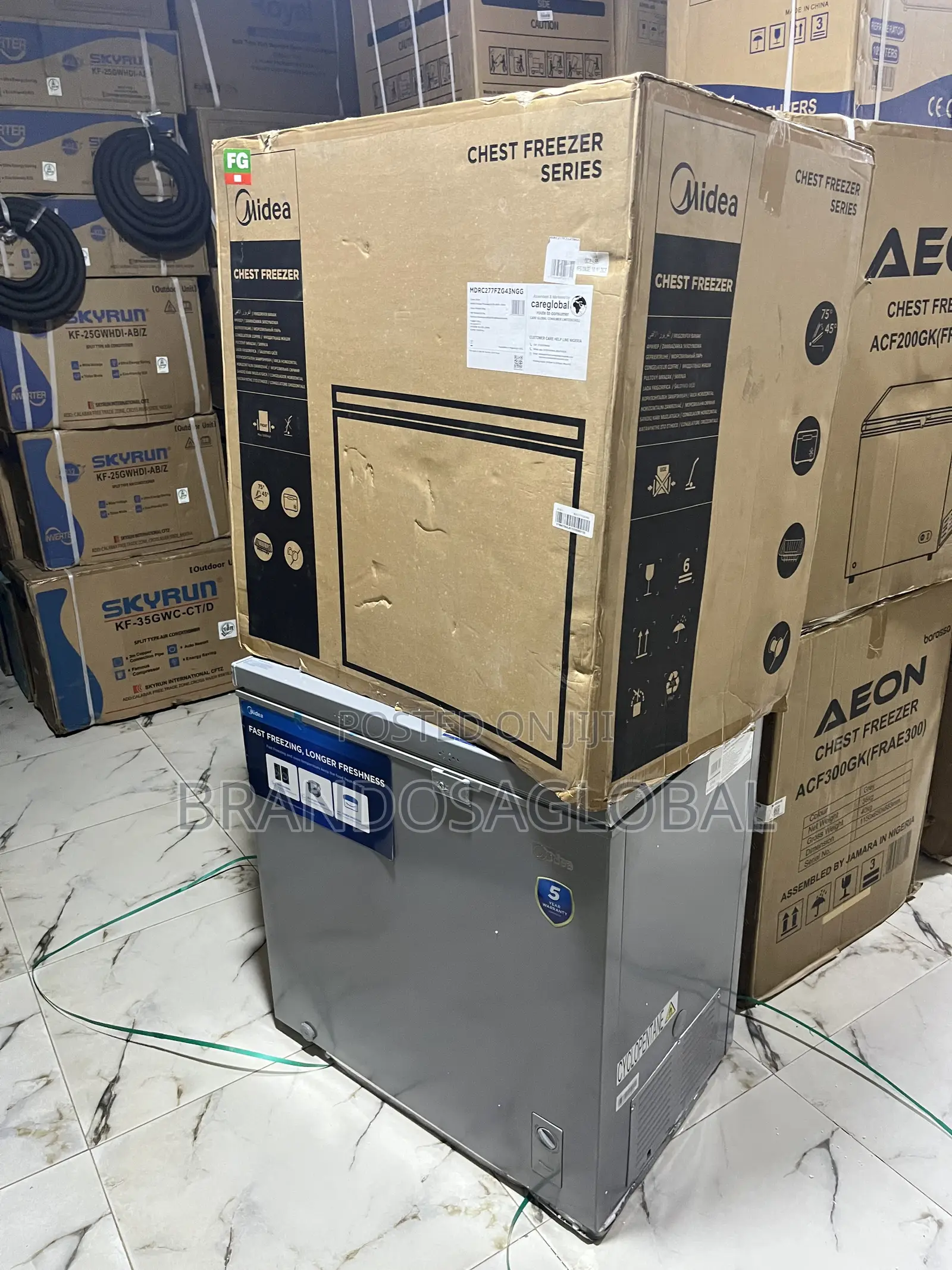 Midea Chest Freezer 197l Mdrc277fzg43ngg – High Efficiency Freezer