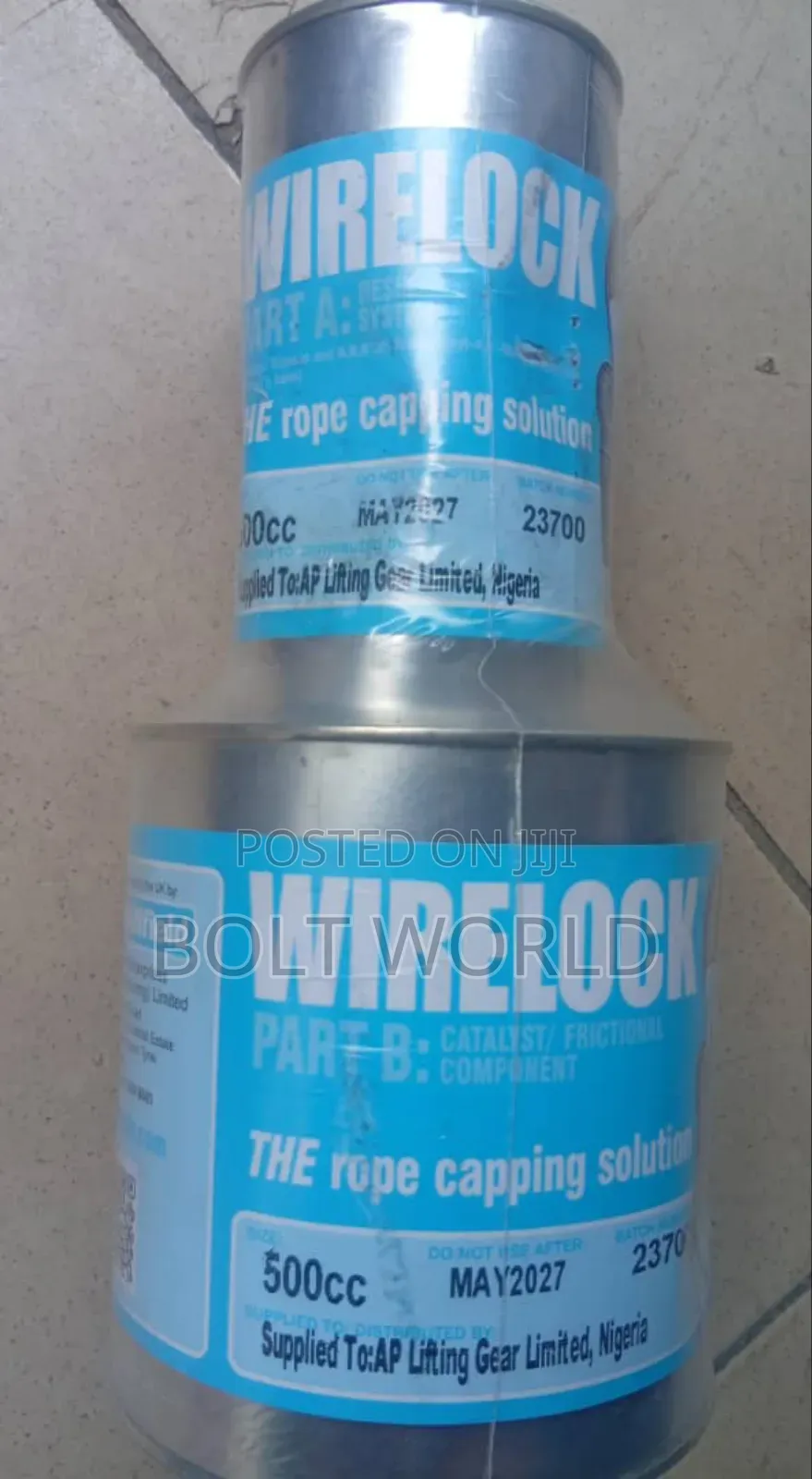 Wire Lock for All Kinds of Lifting