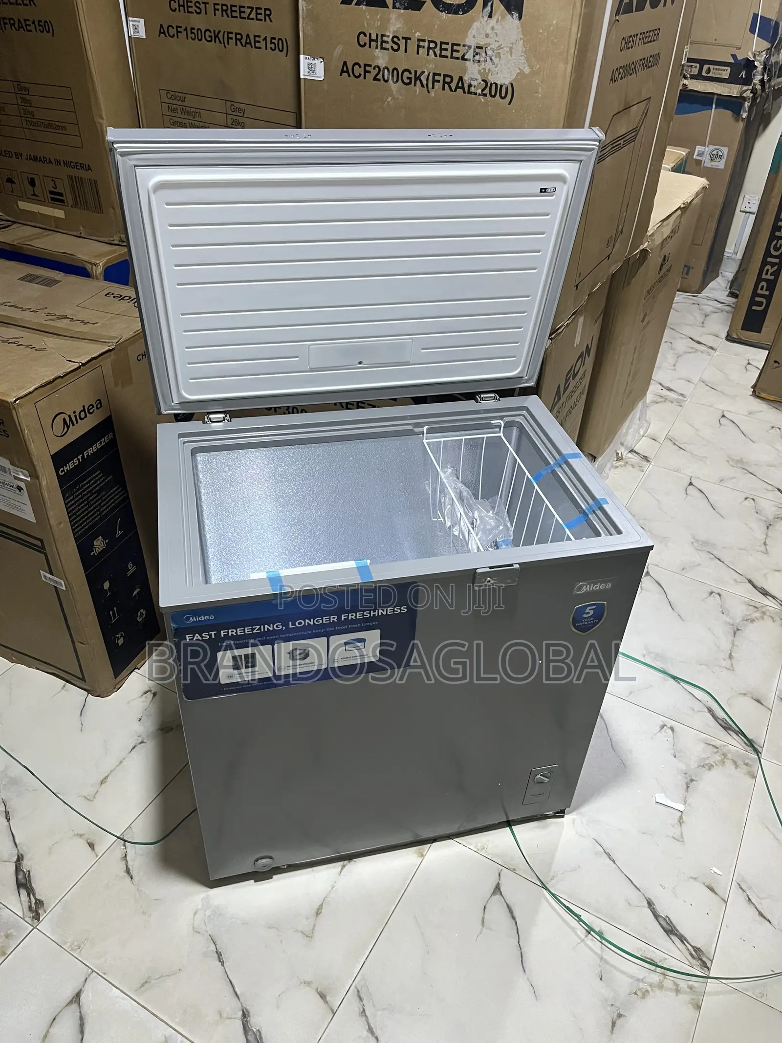 Midea Chestfreezer 197l Mdrc277fzg43ngg–Compact Large Capacity Freezer