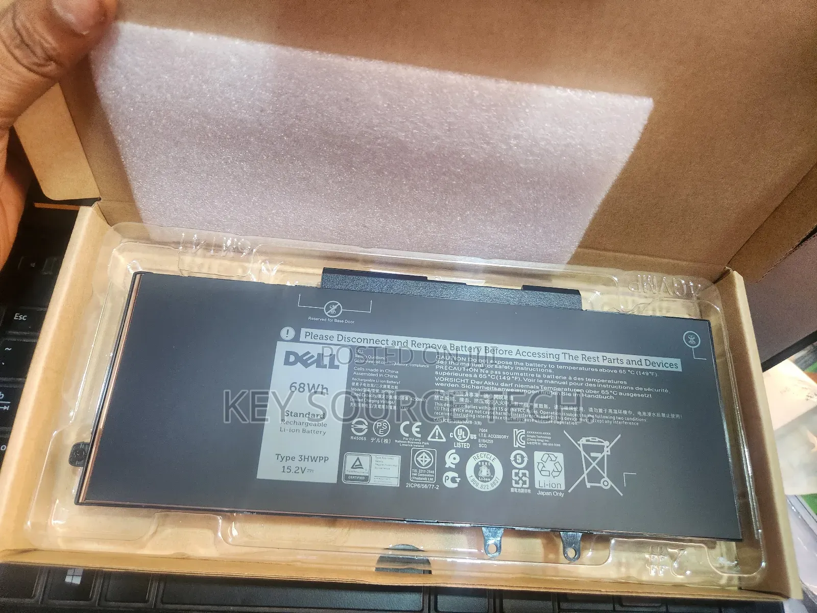3hwpp 68w for Latitude 5501 5510 5511 5401 5410 5411 E5410 E5510 E5401