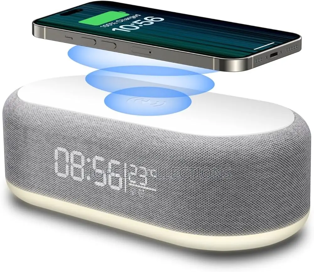 Digital Alarm Clock With Speakers