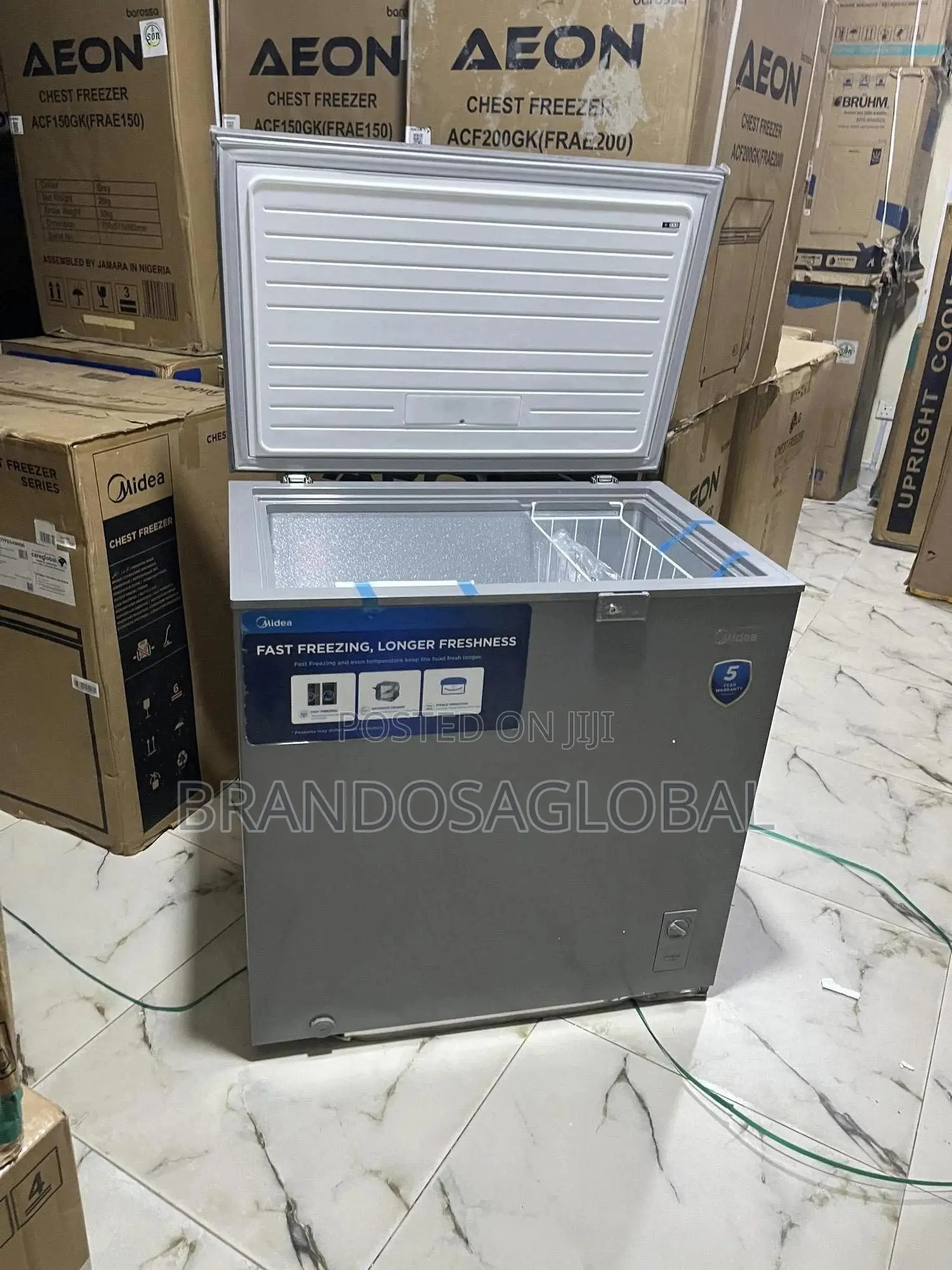 Midea Chestfreezer 197l Mdrc277fzg43ngg -Efficientcoolingfreezer Unt
