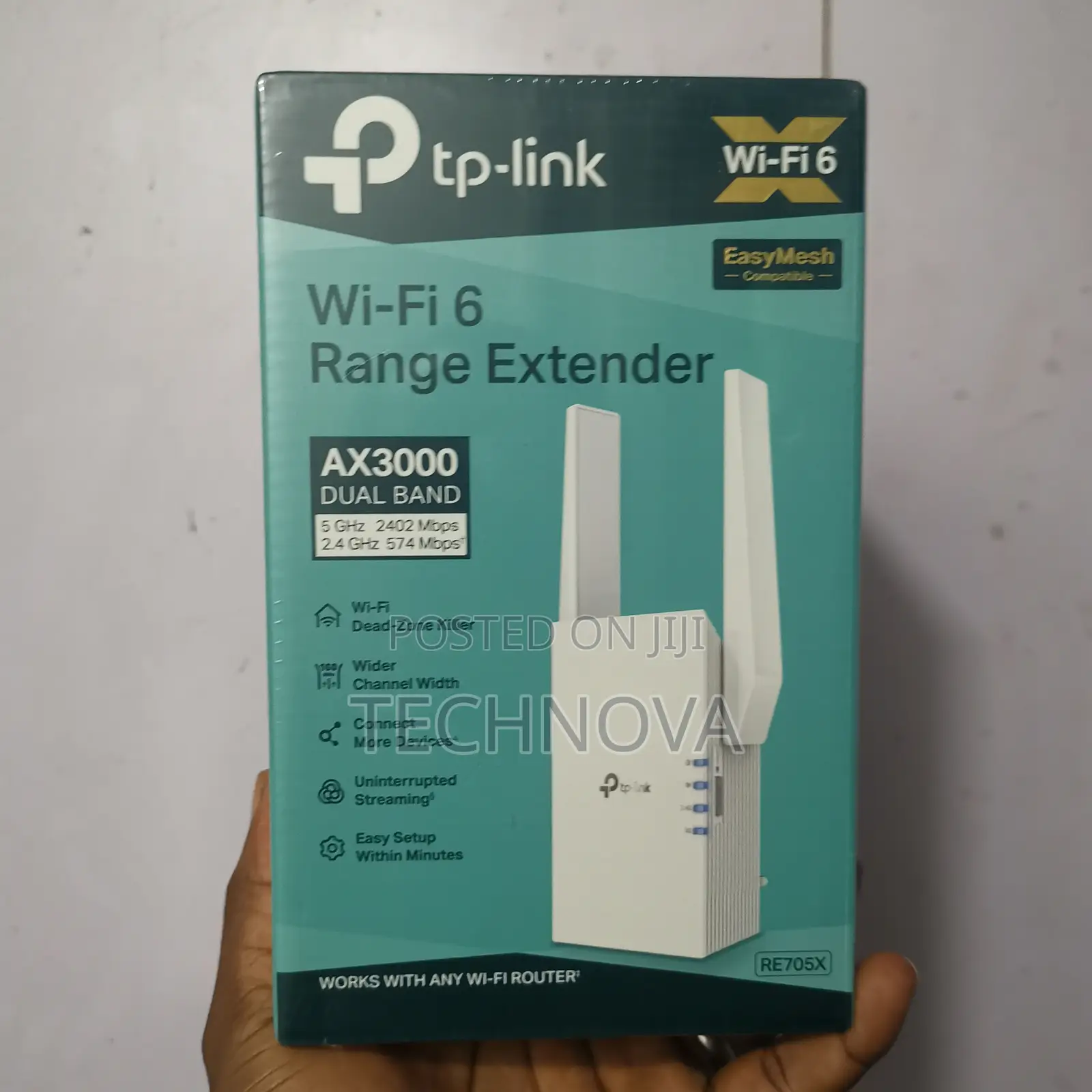 Tp-Link Re705x Ax3000 Wi-Fi 6 Range Extender
