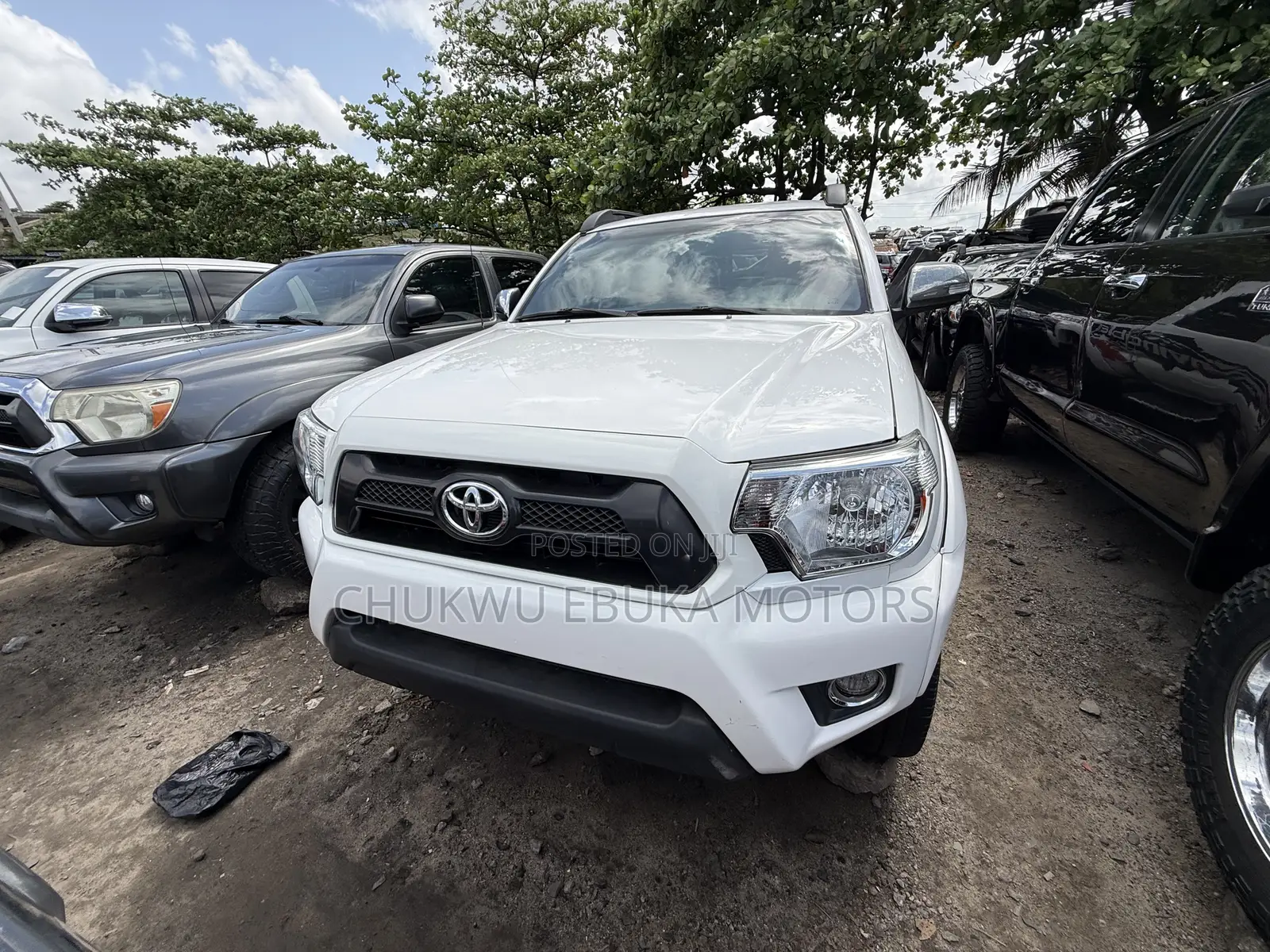 Toyota Tacoma 4dr Double Cab 5.0 ft. SB (2.7L 4cyl 4A) 2015 White