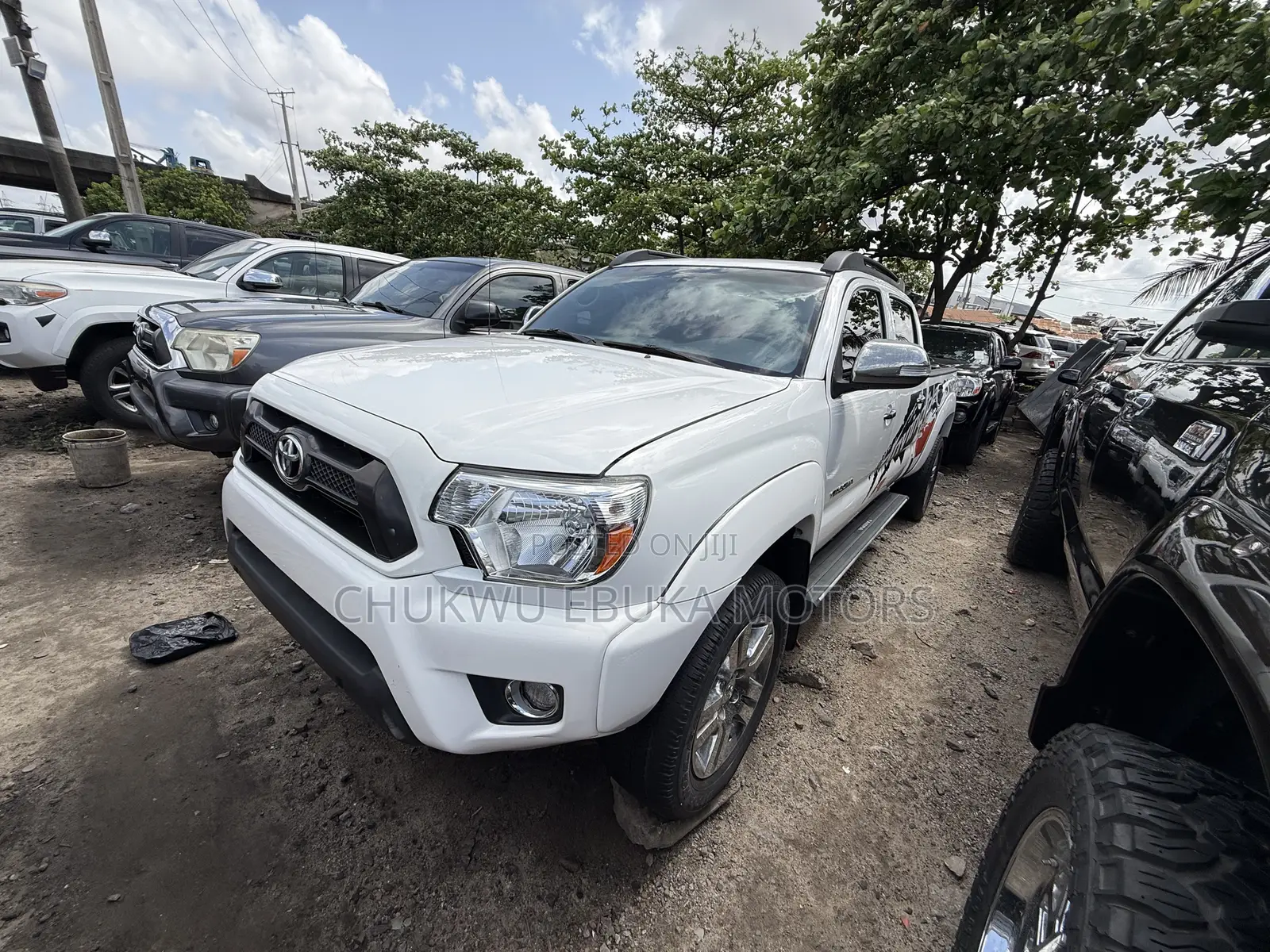 Toyota Tacoma 4dr Double Cab 5.0 ft. SB (2.7L 4cyl 4A) 2015 White
