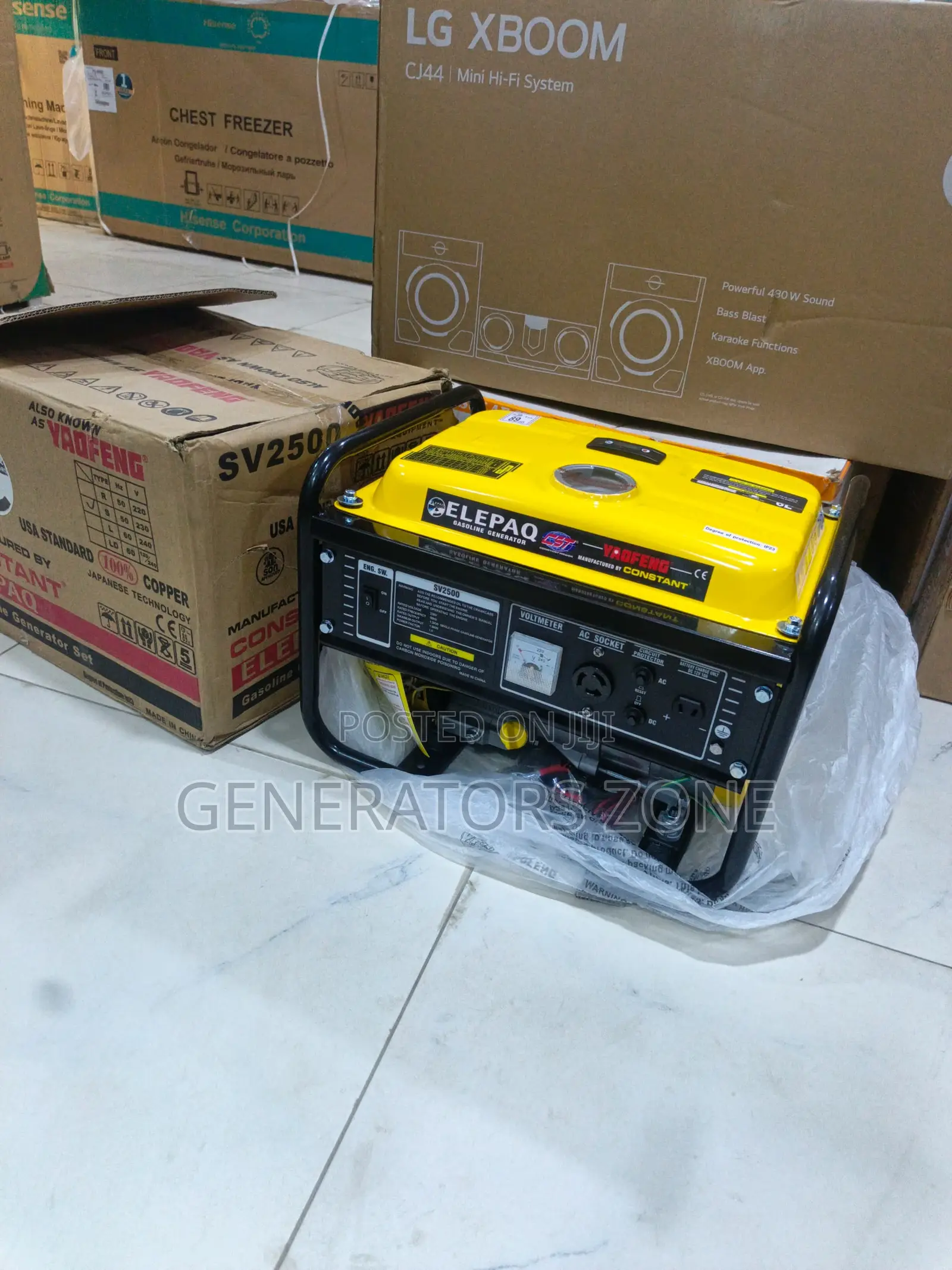Elepaq 1.5kva Portable Fuel Generator