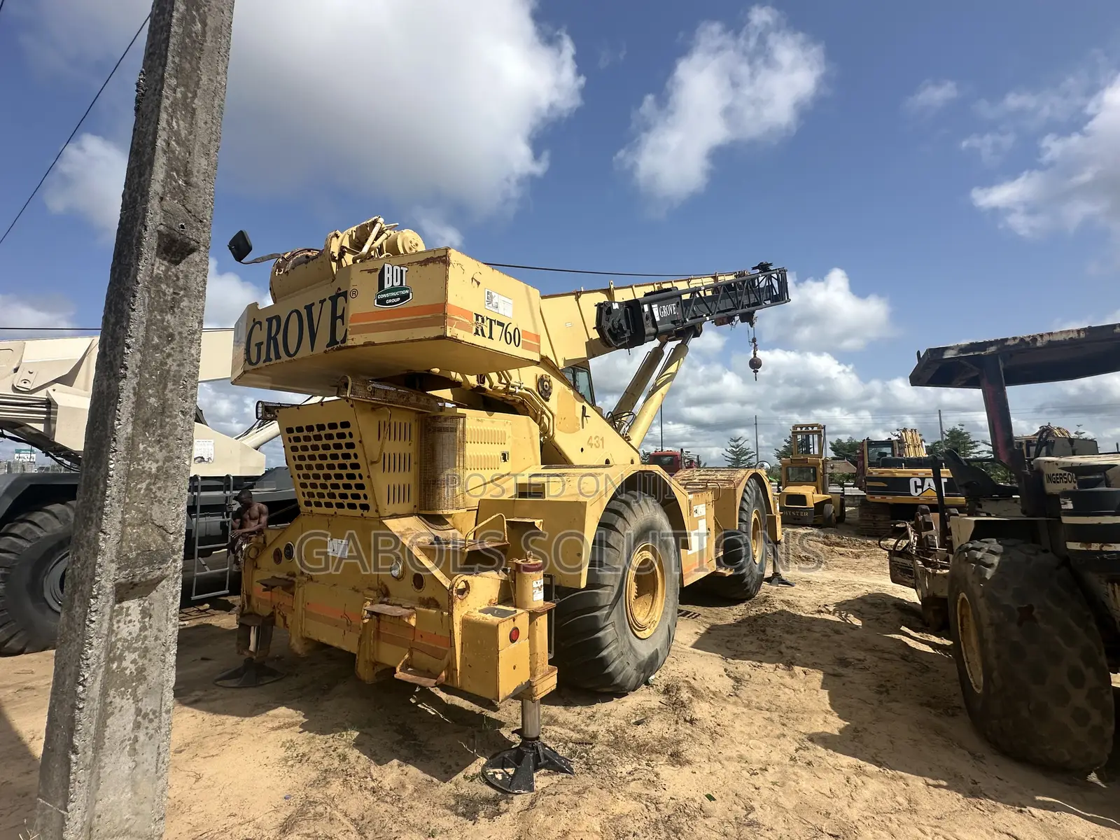 75 Tons 4/4 Grove Crane
