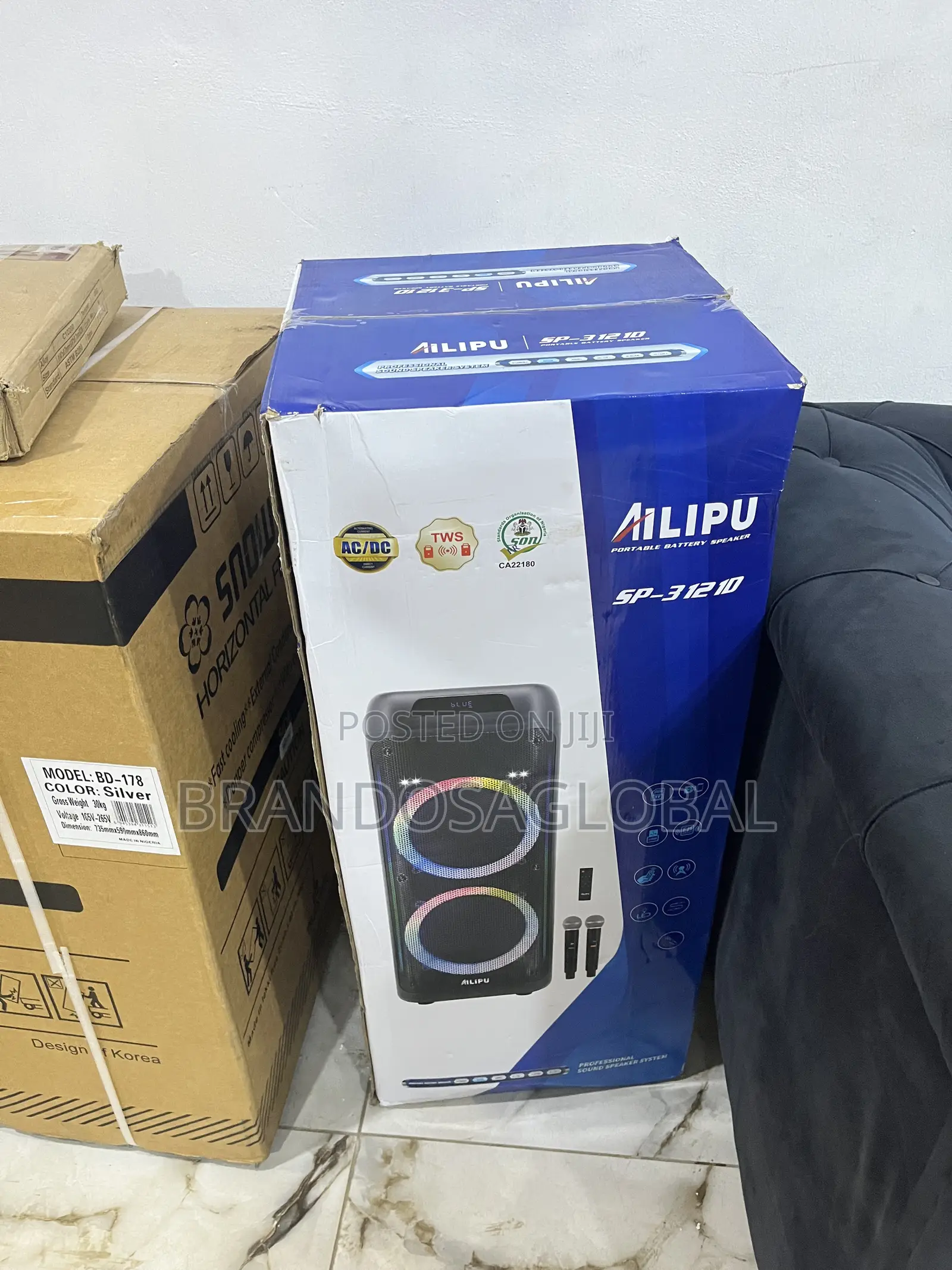 Ailipu Sp-[31210] Portable 4-in-1 Dual Speaker – Home Audio Speaker