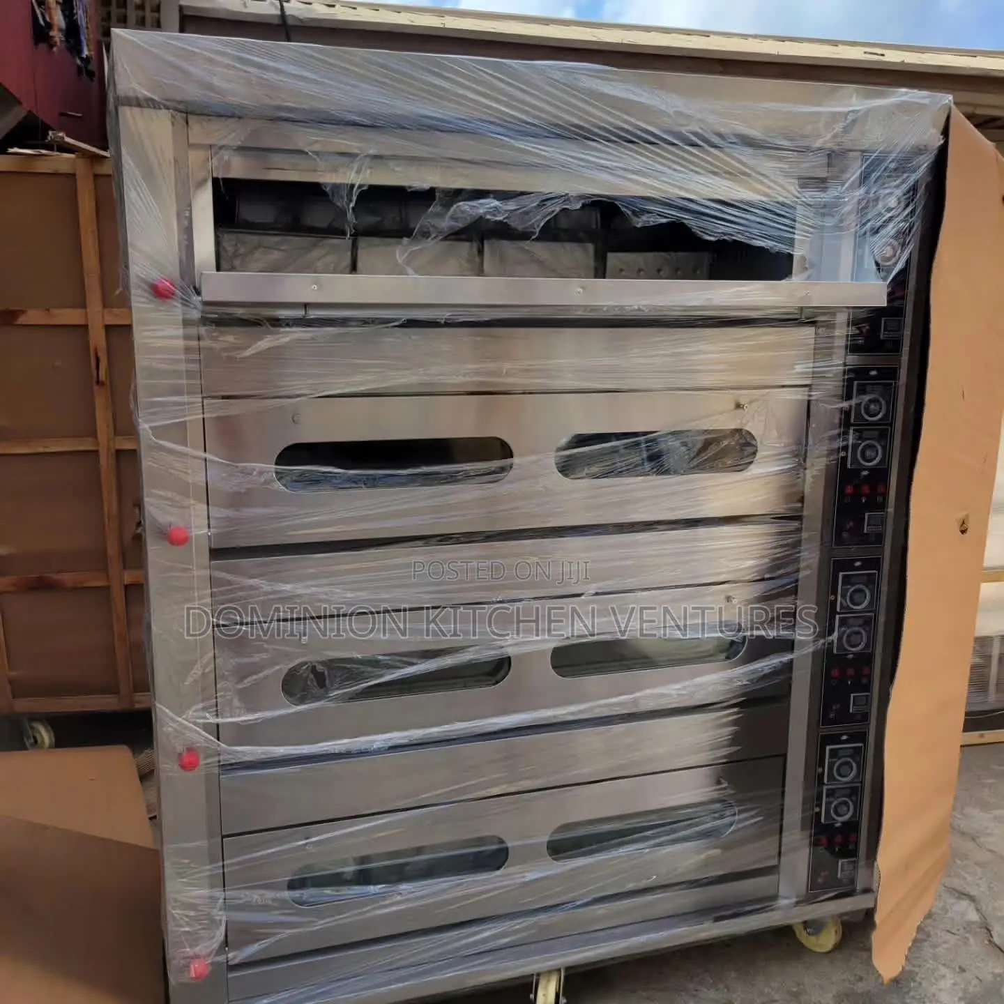 4 Deck 16 Trays Gas Economy Oven