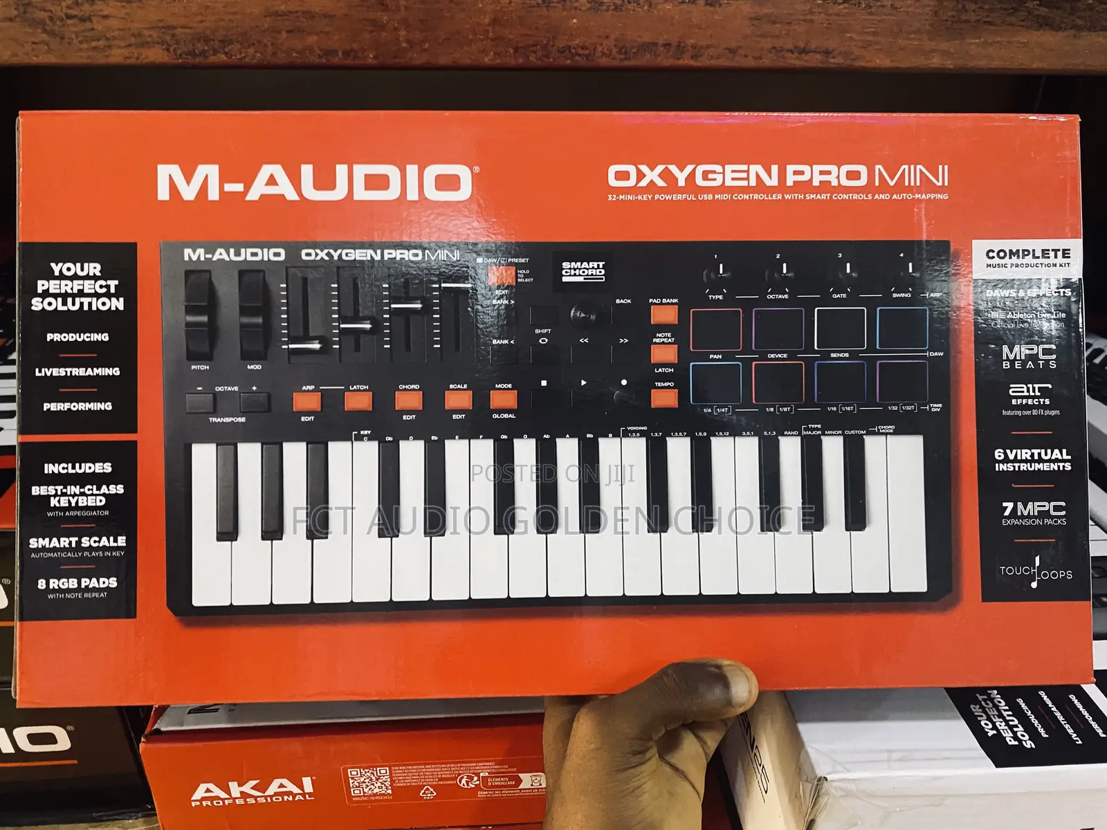  M-Audio Oxygen Pro Mini (32 Keys Midi Controller)
