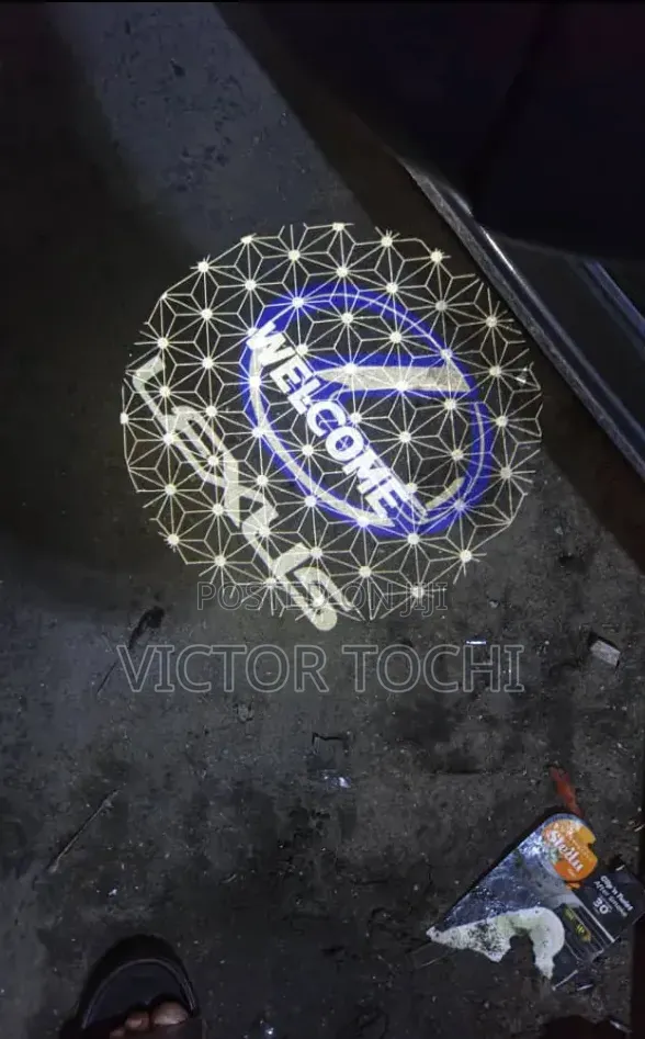 Original Door Shadow Logo Light Lexus / Welcome