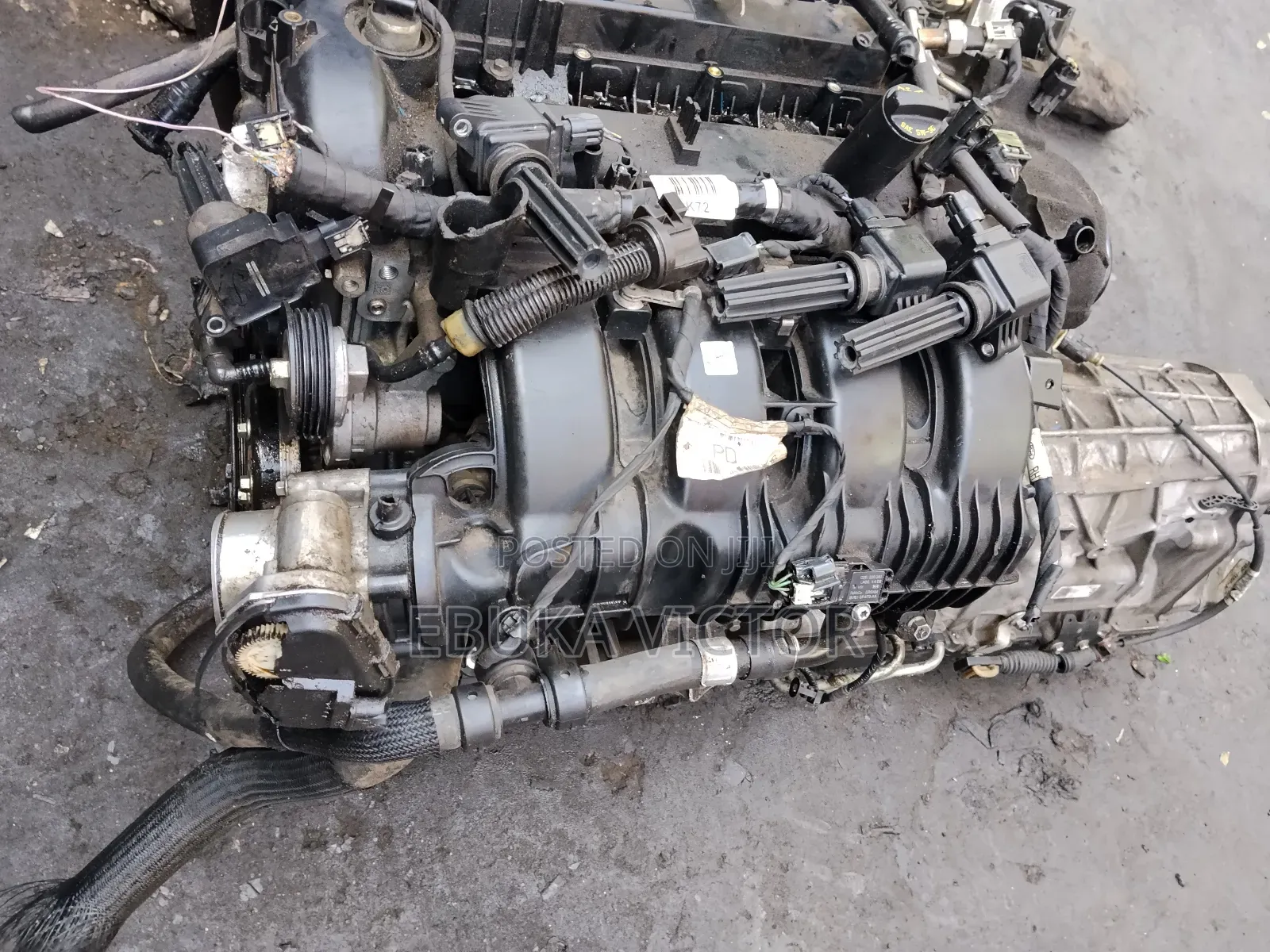 Engine and Gearbox Ford Mustang 2017 Model 2.3 Liters
