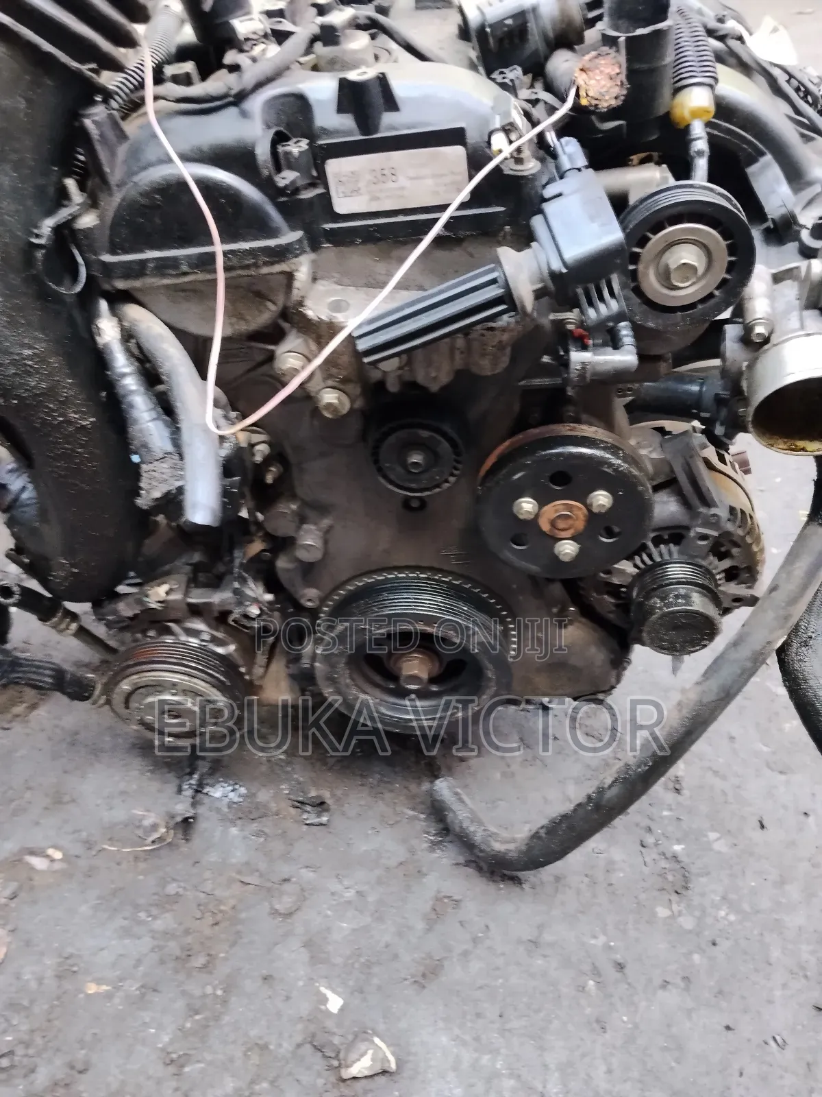 Engine and Gearbox Ford Mustang 2017 Model 2.3 Liters