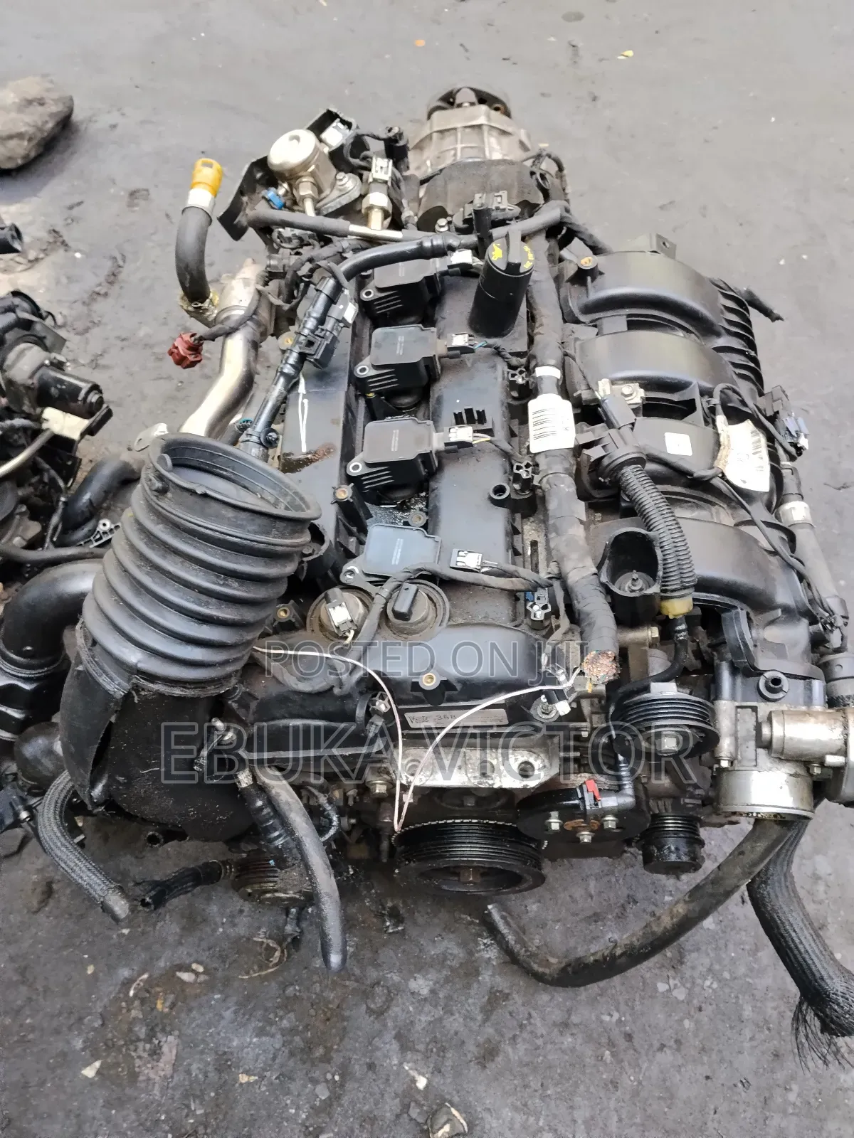 Engine and Gearbox Ford Mustang 2017 Model 2.3 Liters