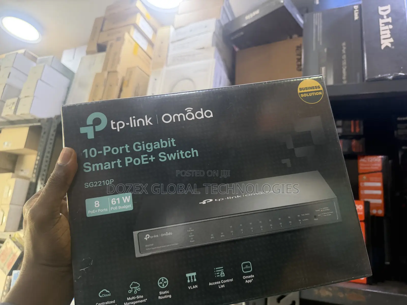 Tp-Link 10 Ports Gigabits and Poe Switch