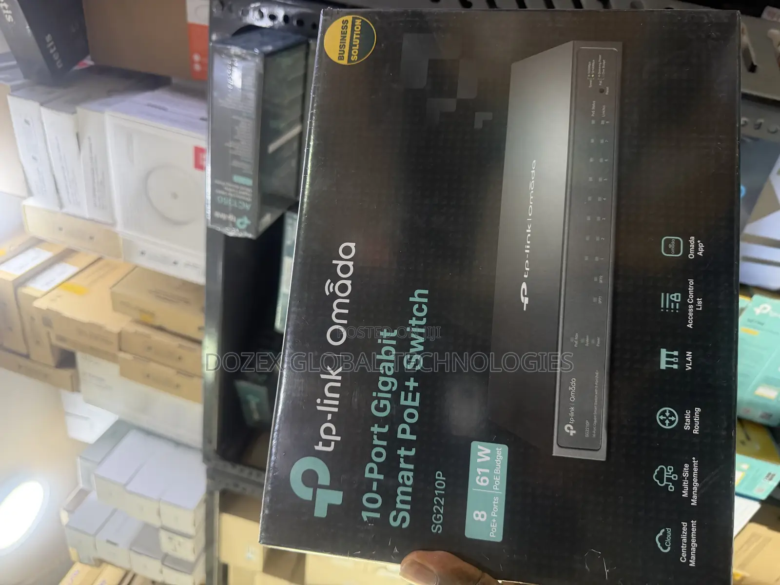 Tp-Link 10 Ports Gigabits and Poe Switch