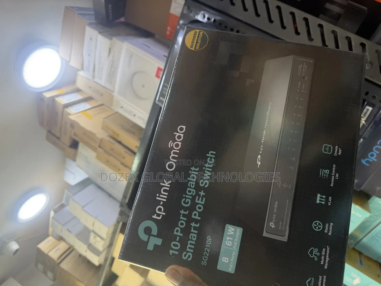 Tp-Link 10 Ports Gigabits and Poe Switch