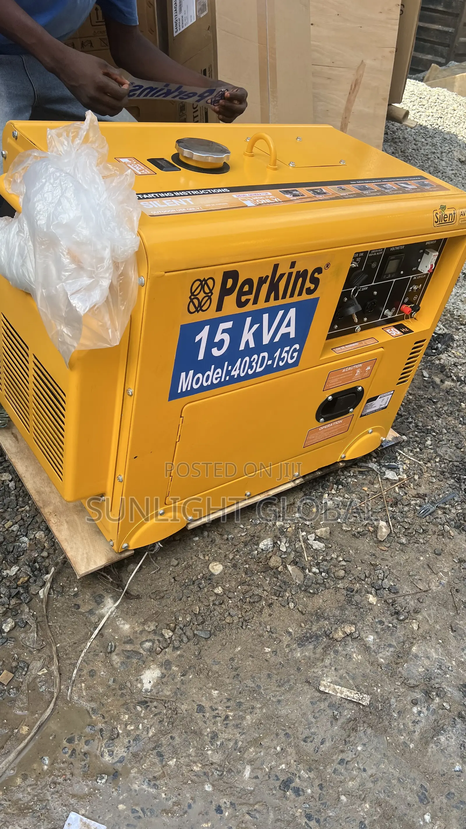 Perkins 15kva Soundproof