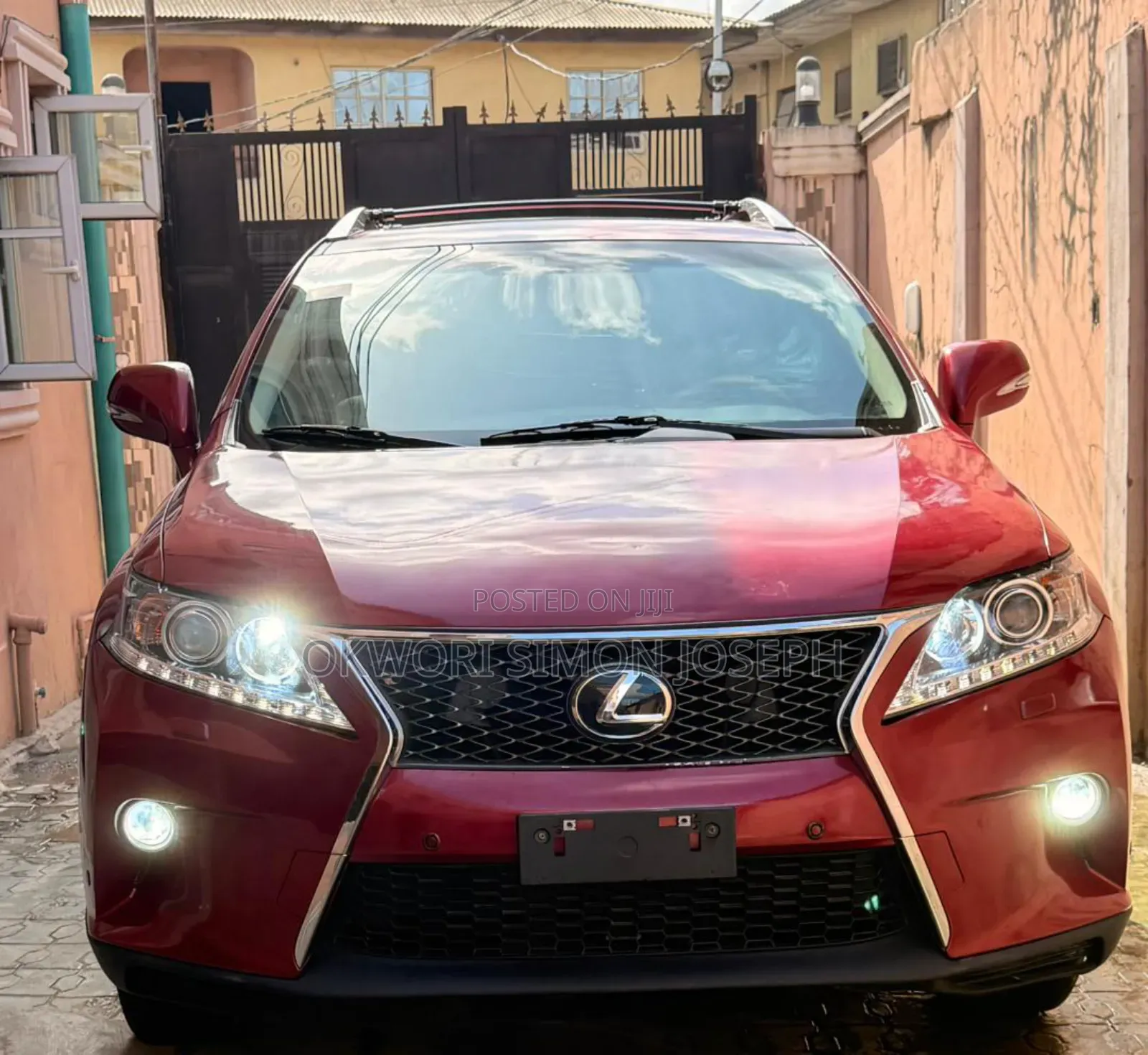 Lexus RX 2012 Red