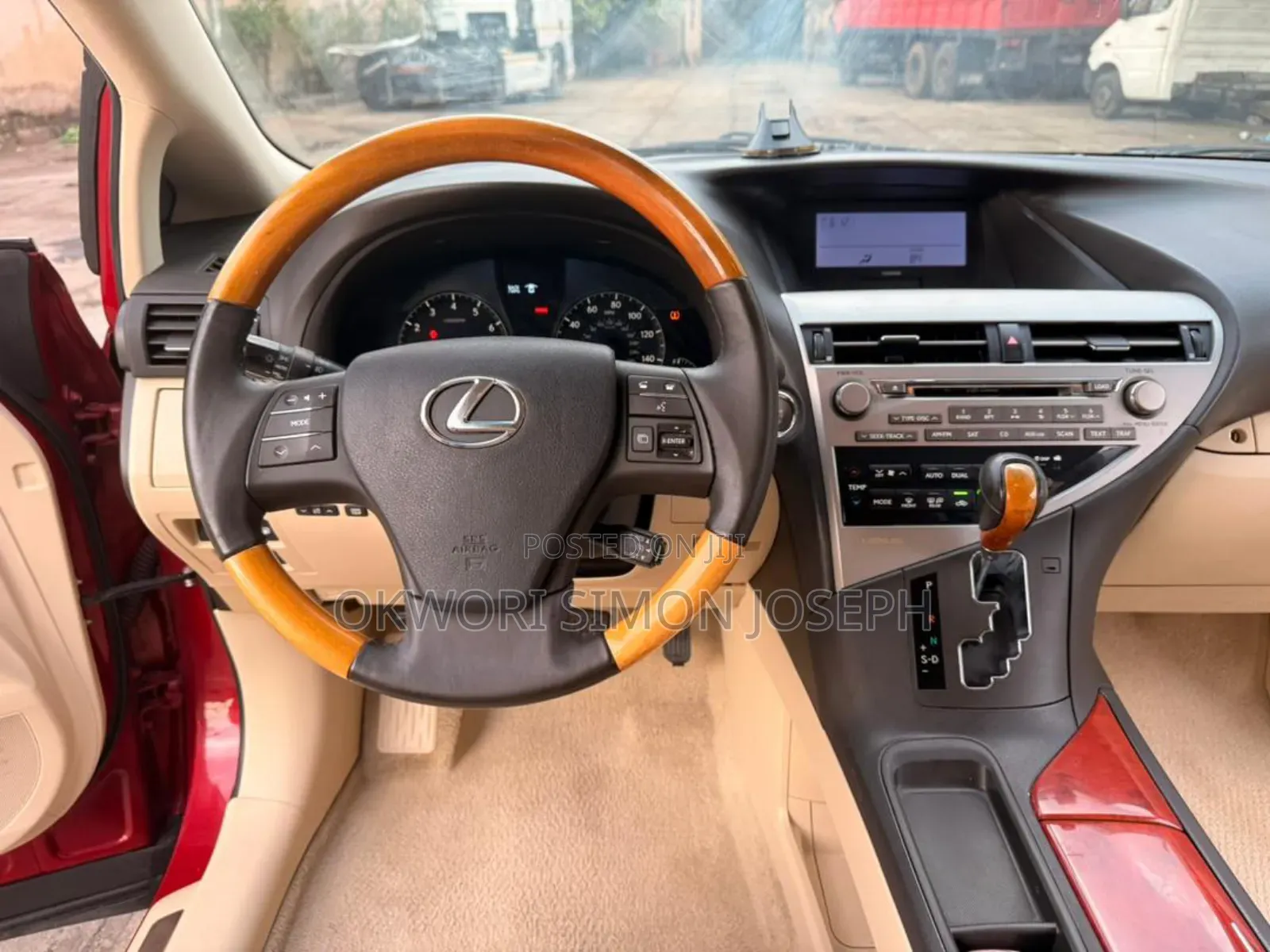 Lexus RX 2012 Red