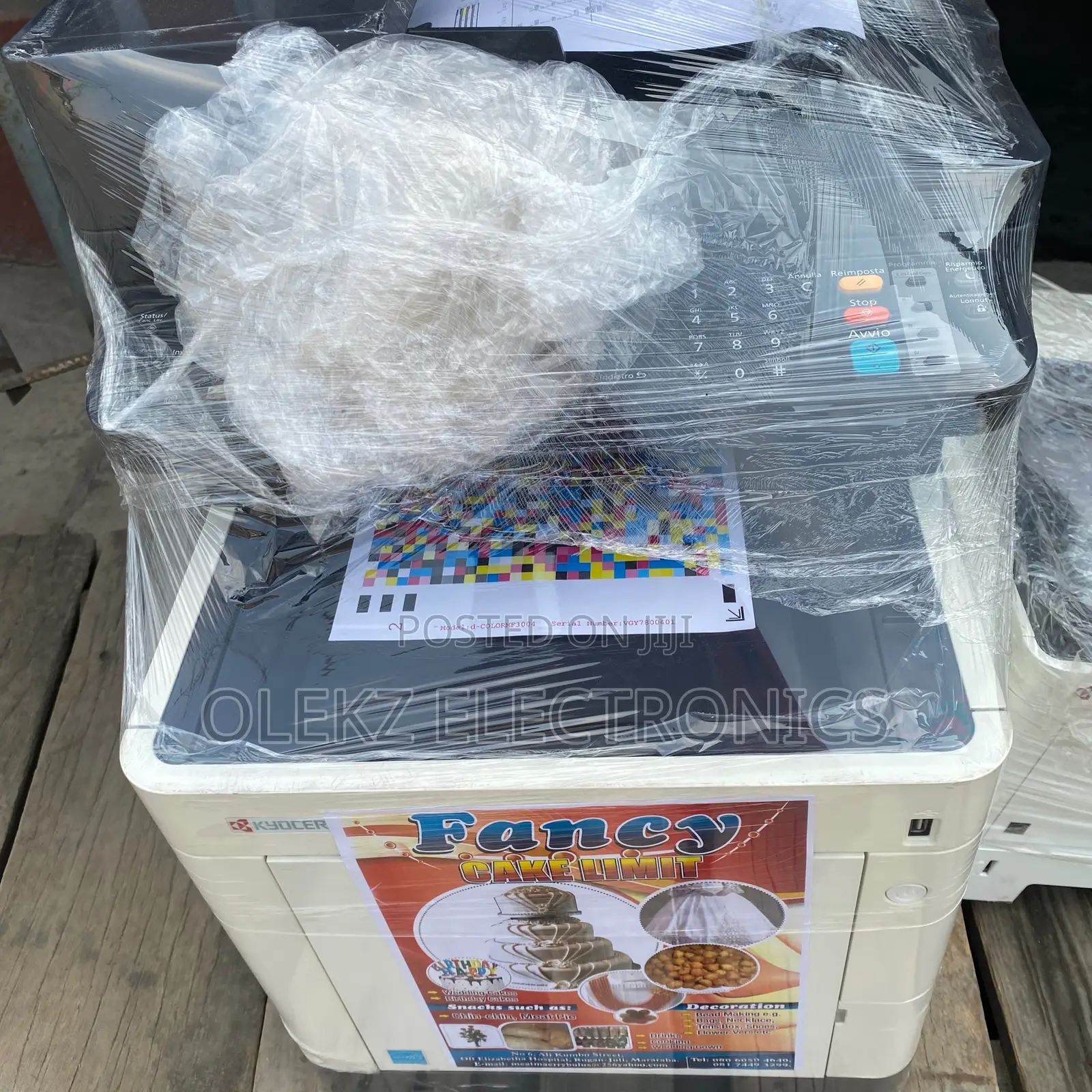 Kyocera Ecosys M6635cidn Uk Used A4 Colour Laser Printer