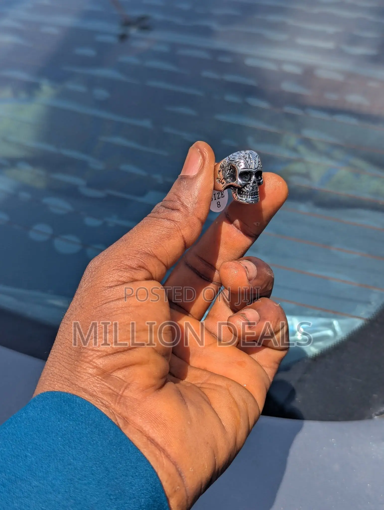 New Inc Men's Skull Inspires Ring