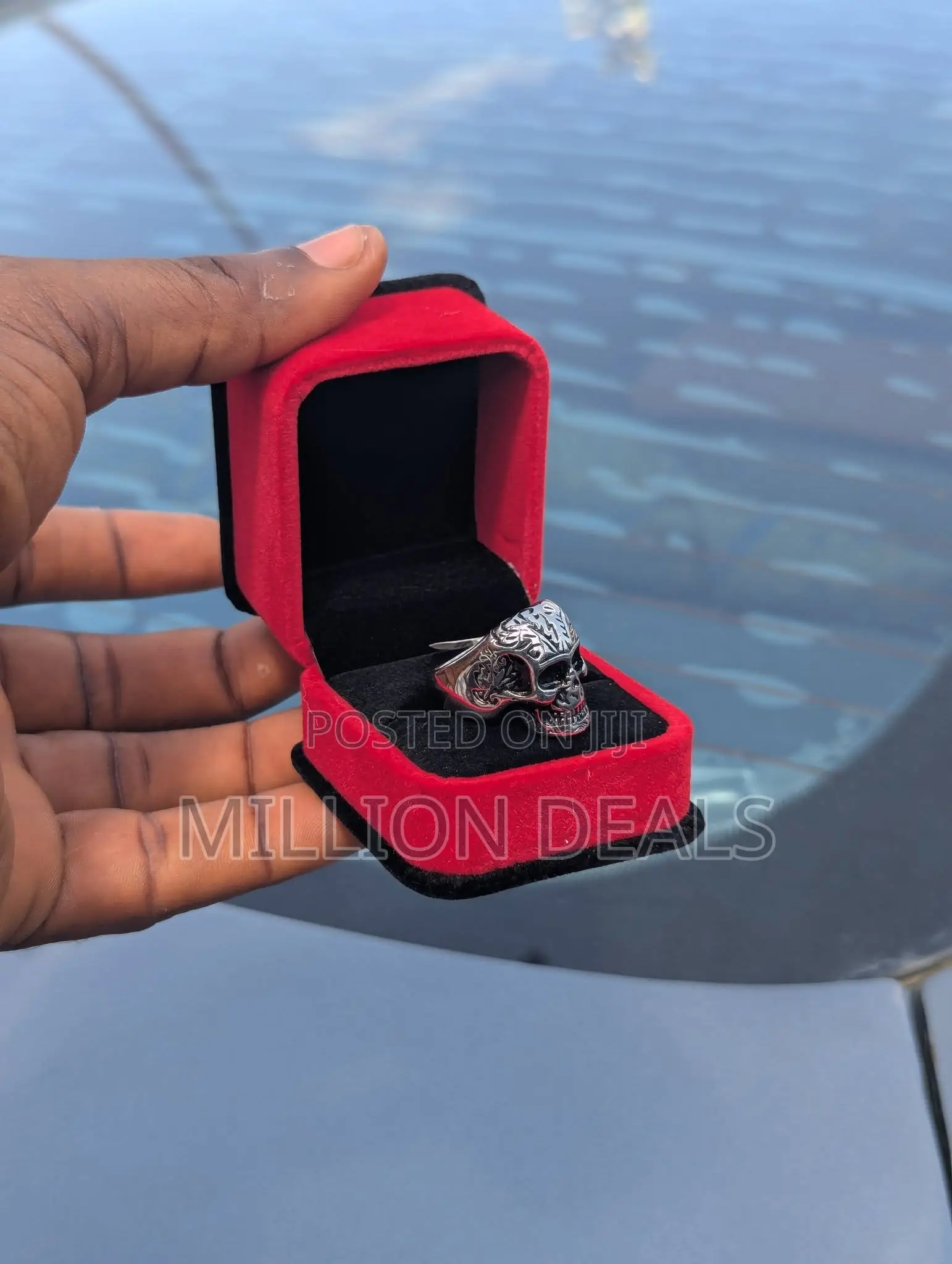 New Inc Men's Skull Inspires Ring