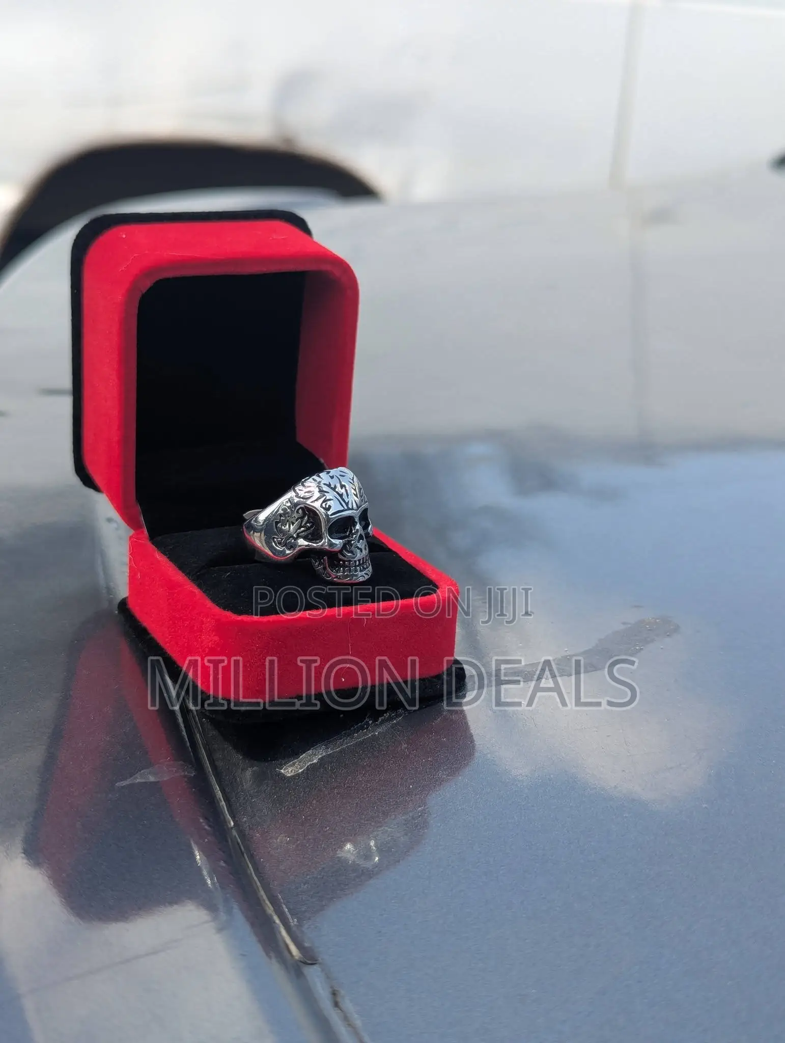 New Inc Men's Skull Inspires Ring