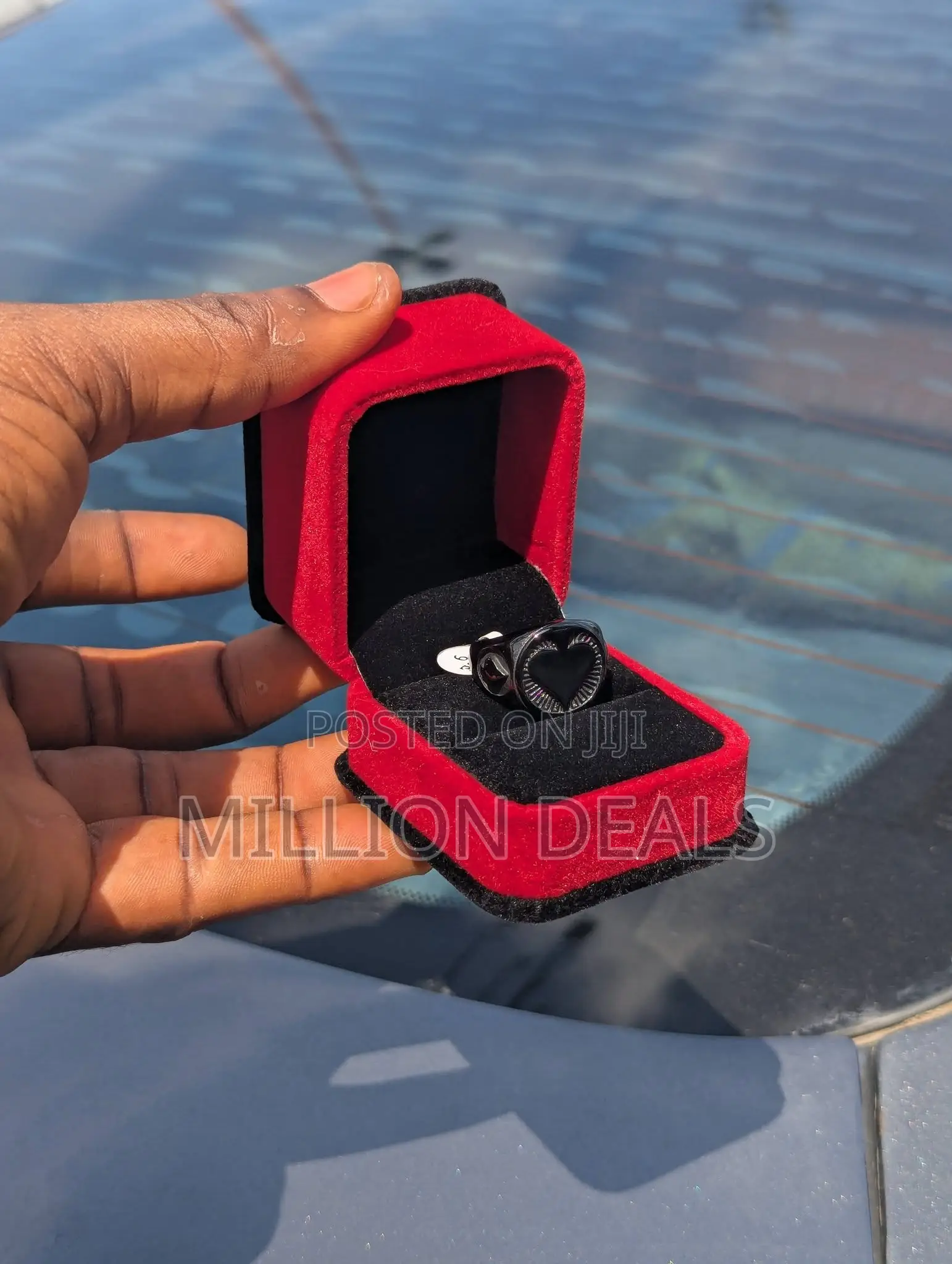 Classic Black Ace Men's Ring