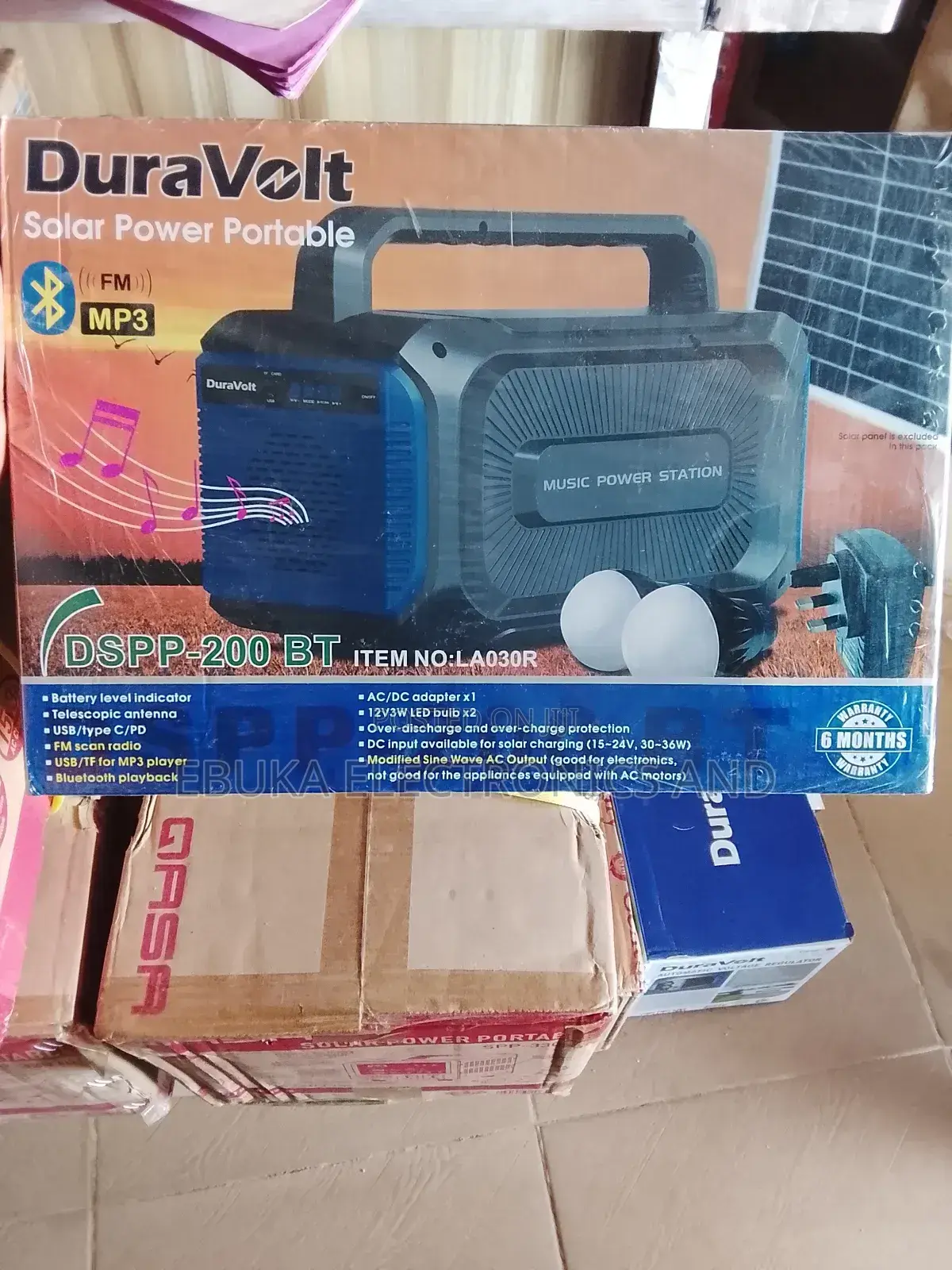 Duravolt Power Station Inverter Battery 200 Watt Is Available