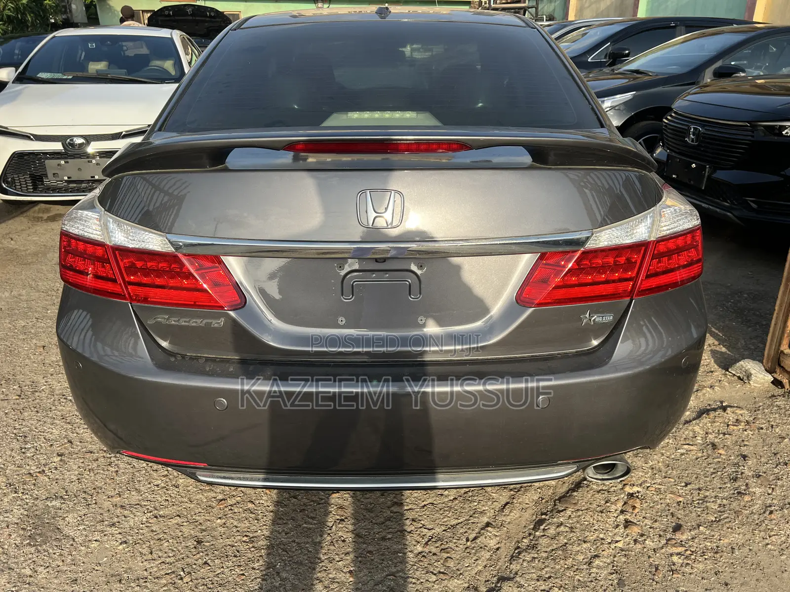 Honda Accord EX-L 4dr Sedan w/Navigation (2.4L 4cyl CVT) 2014 Gray