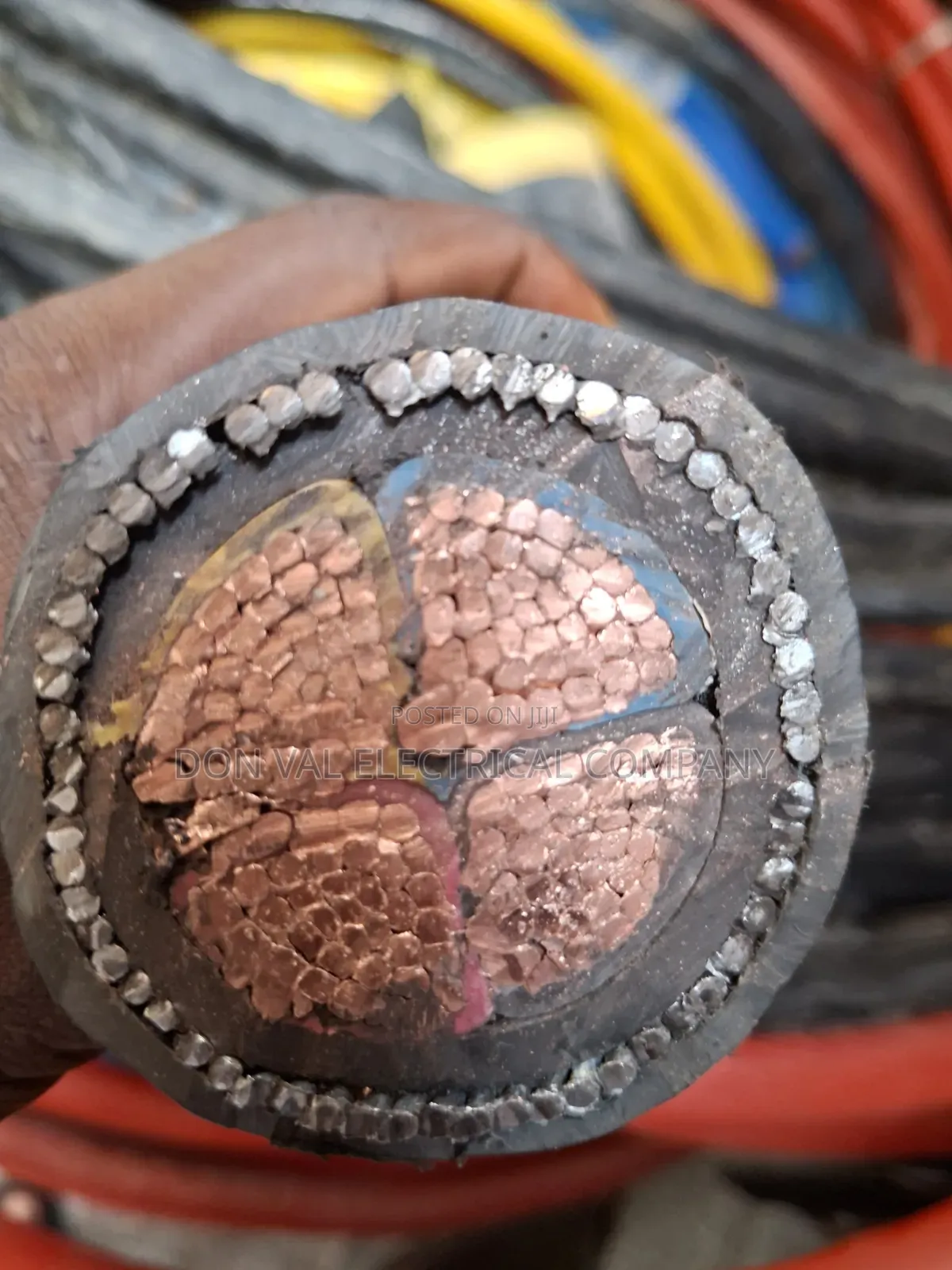 120mm 4core High Quality Armored Cables and Wires