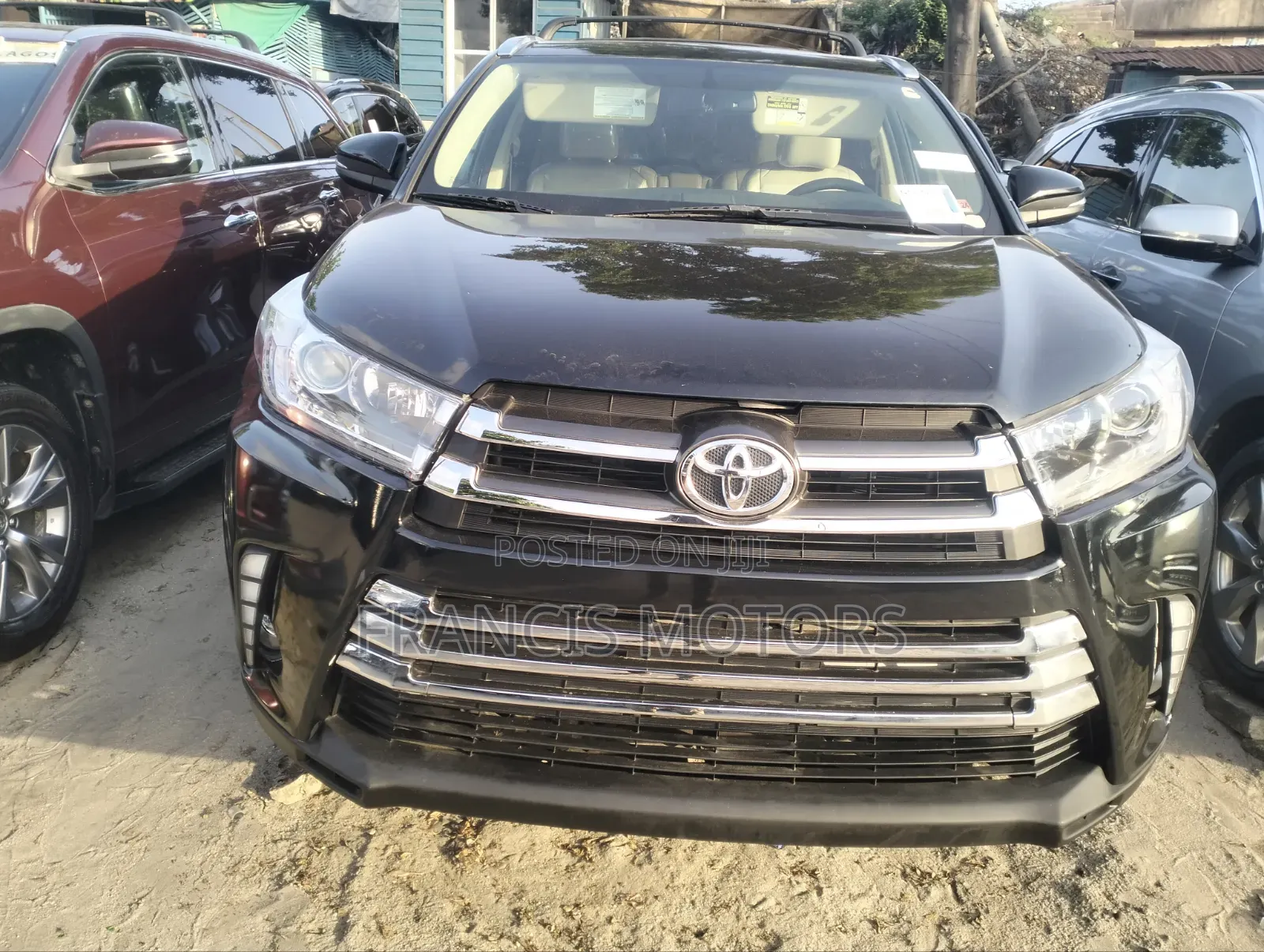 Toyota Highlander Limited Platinum V6 4x2 (3.5L 6cyl 6A) 2016 Black