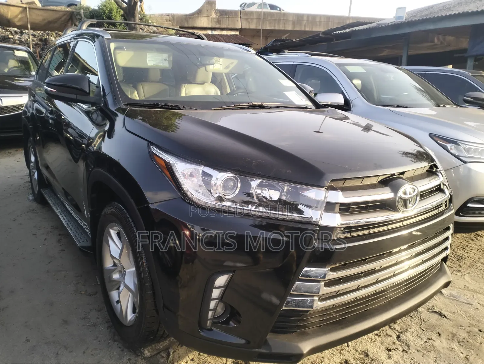 Toyota Highlander Limited Platinum V6 4x2 (3.5L 6cyl 6A) 2016 Black