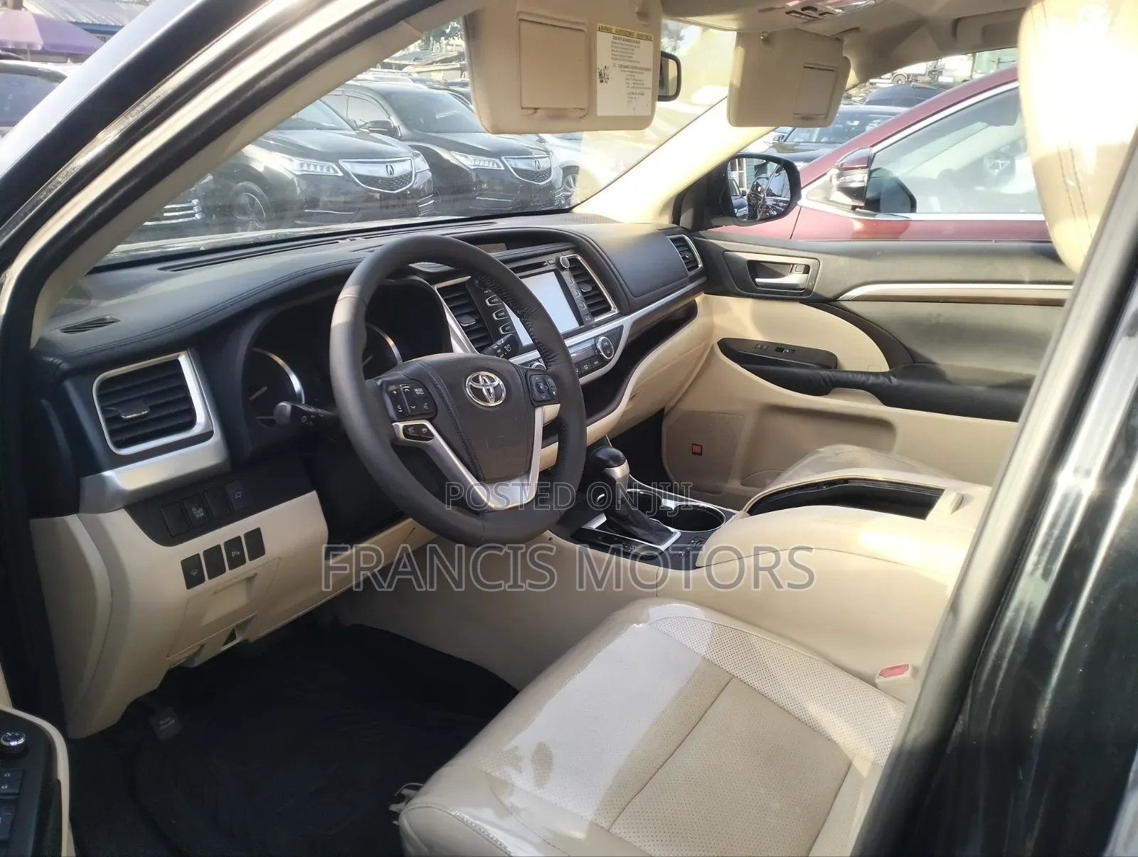 Toyota Highlander Limited Platinum V6 4x2 (3.5L 6cyl 6A) 2016 Black