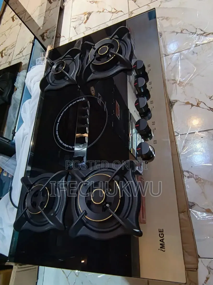 Original Image 2026 New Model Built-in 4+1 Gas Electric Cooker Hob
