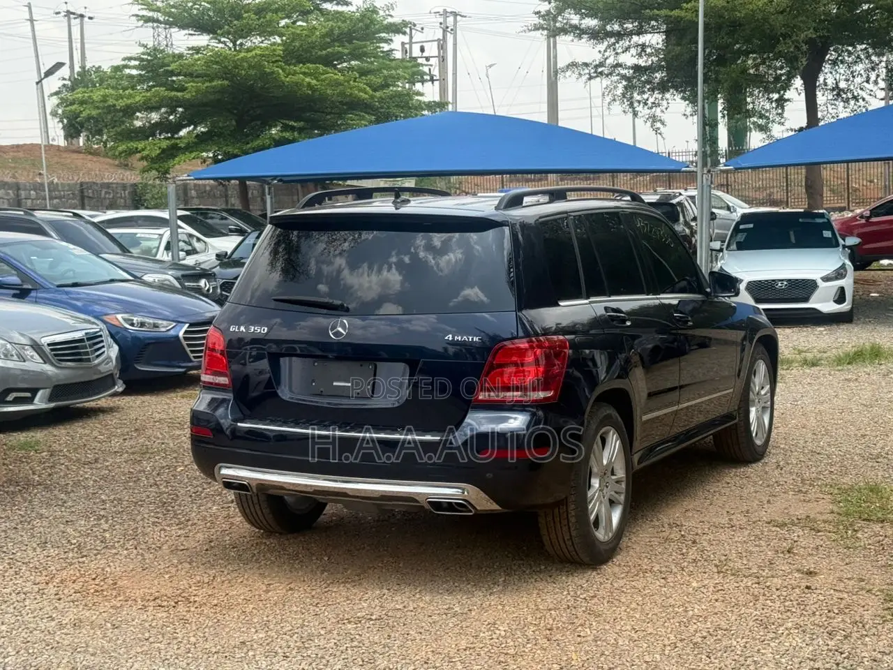 Mercedes-Benz GLK-Class 350 4MATIC 2014 Blue