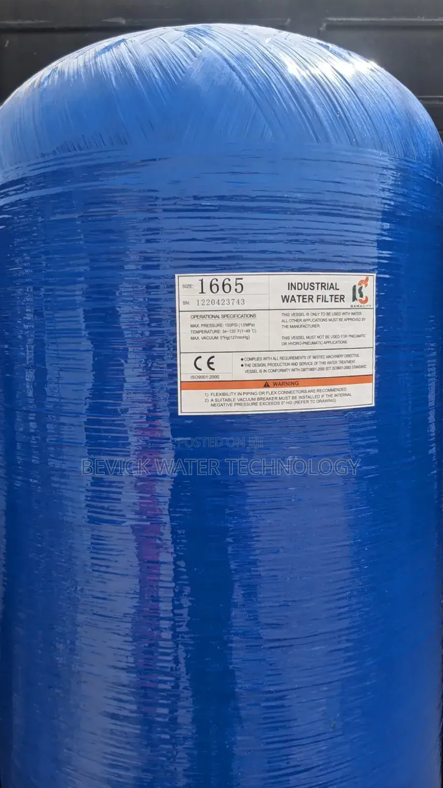 1-5 Ton Fiberglass Water Treatment System