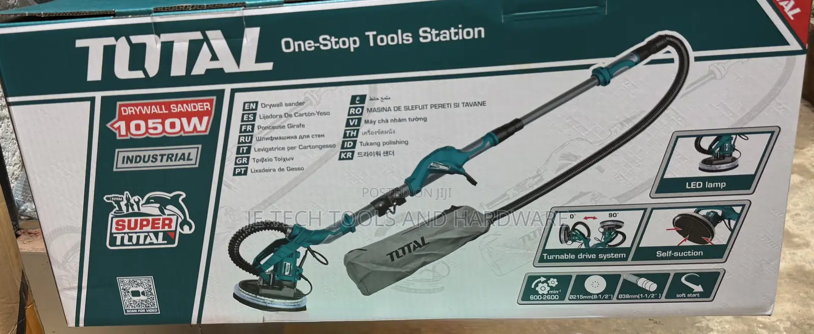 Total 1050w Electric Drywall Sander