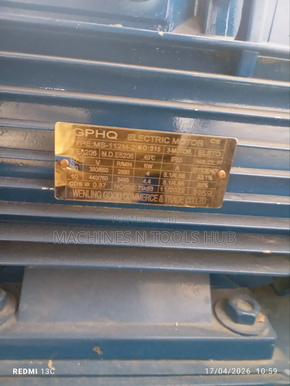 4kw GPHQ Centrifugal Fantype: 9-19